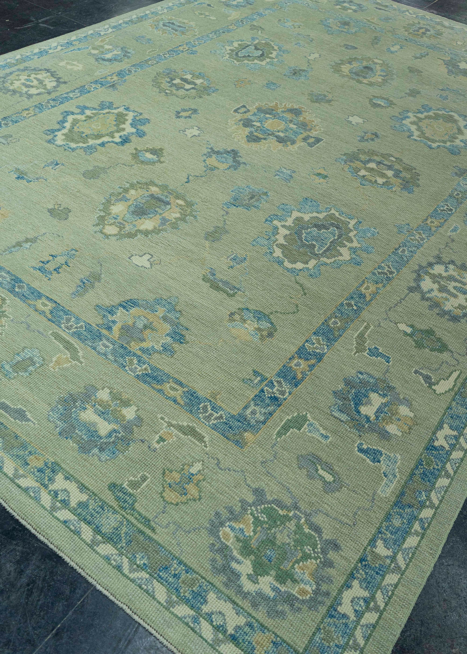 Turkish Oushak Rug 8'7" x 12'2" #19031