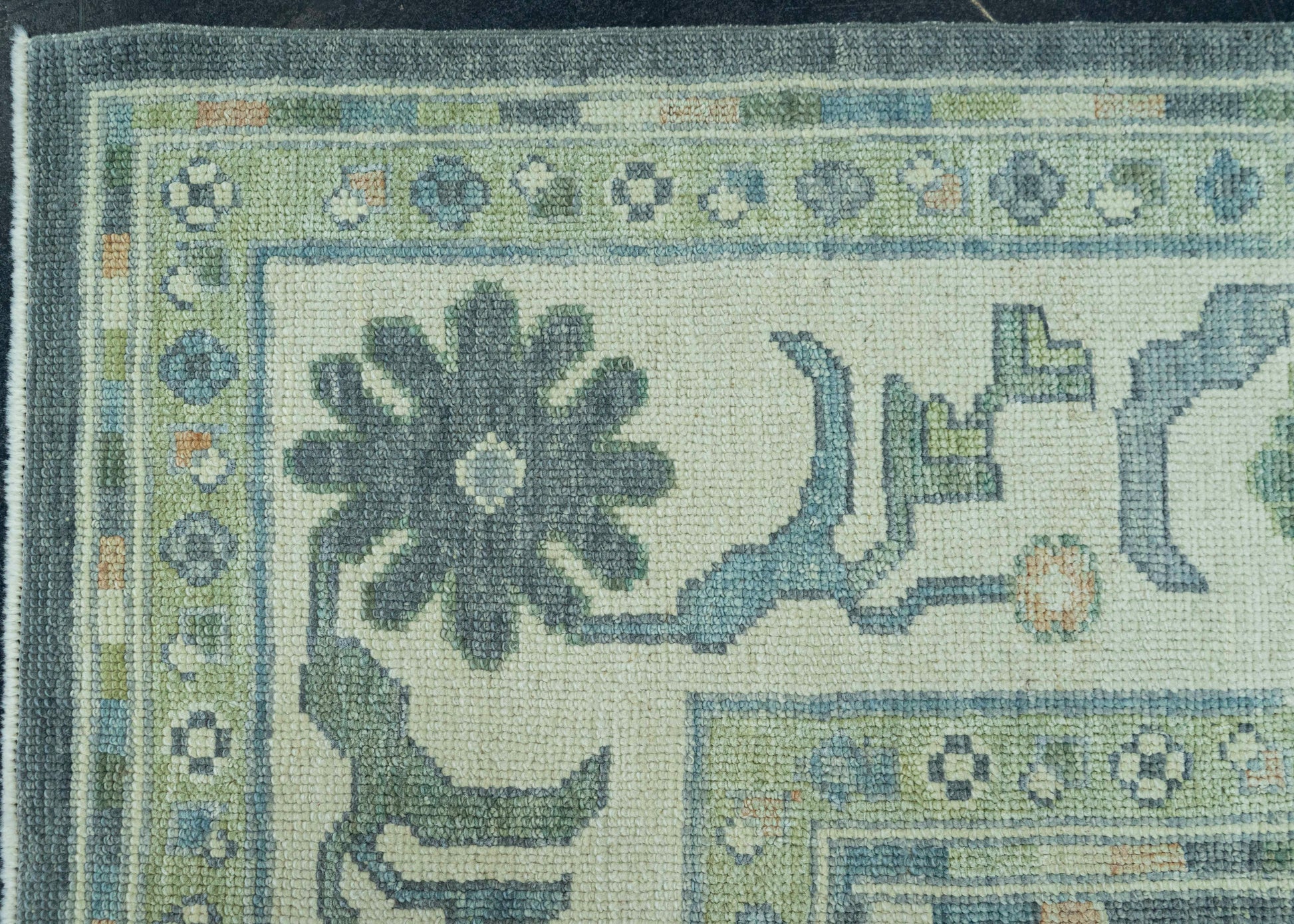 Turkish Oushak Rug 9'2" x 12'10" #19222