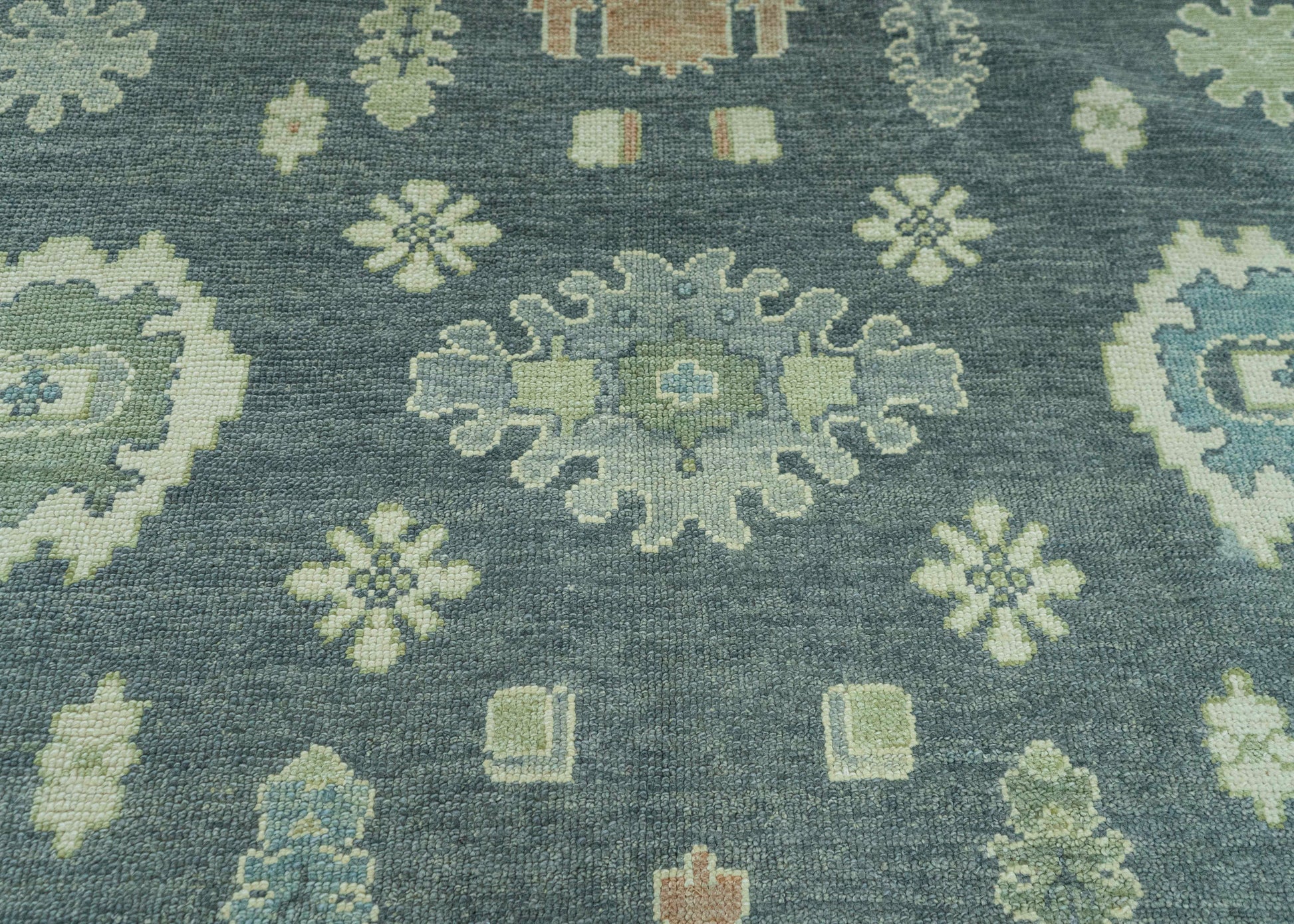 Turkish Oushak Rug 9'2" x 12'10" #19222