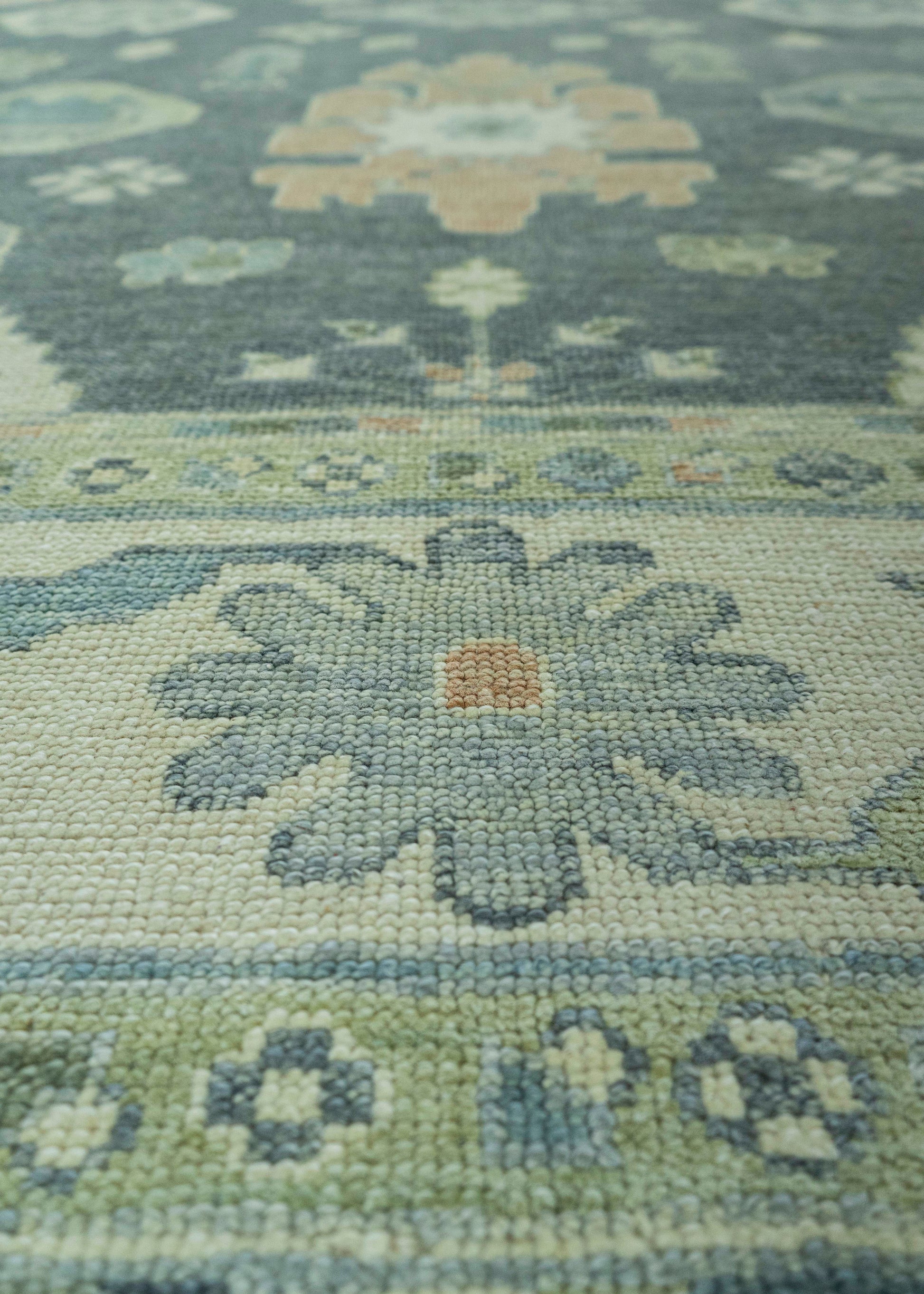 Turkish Oushak Rug 9'2" x 12'10" #19222