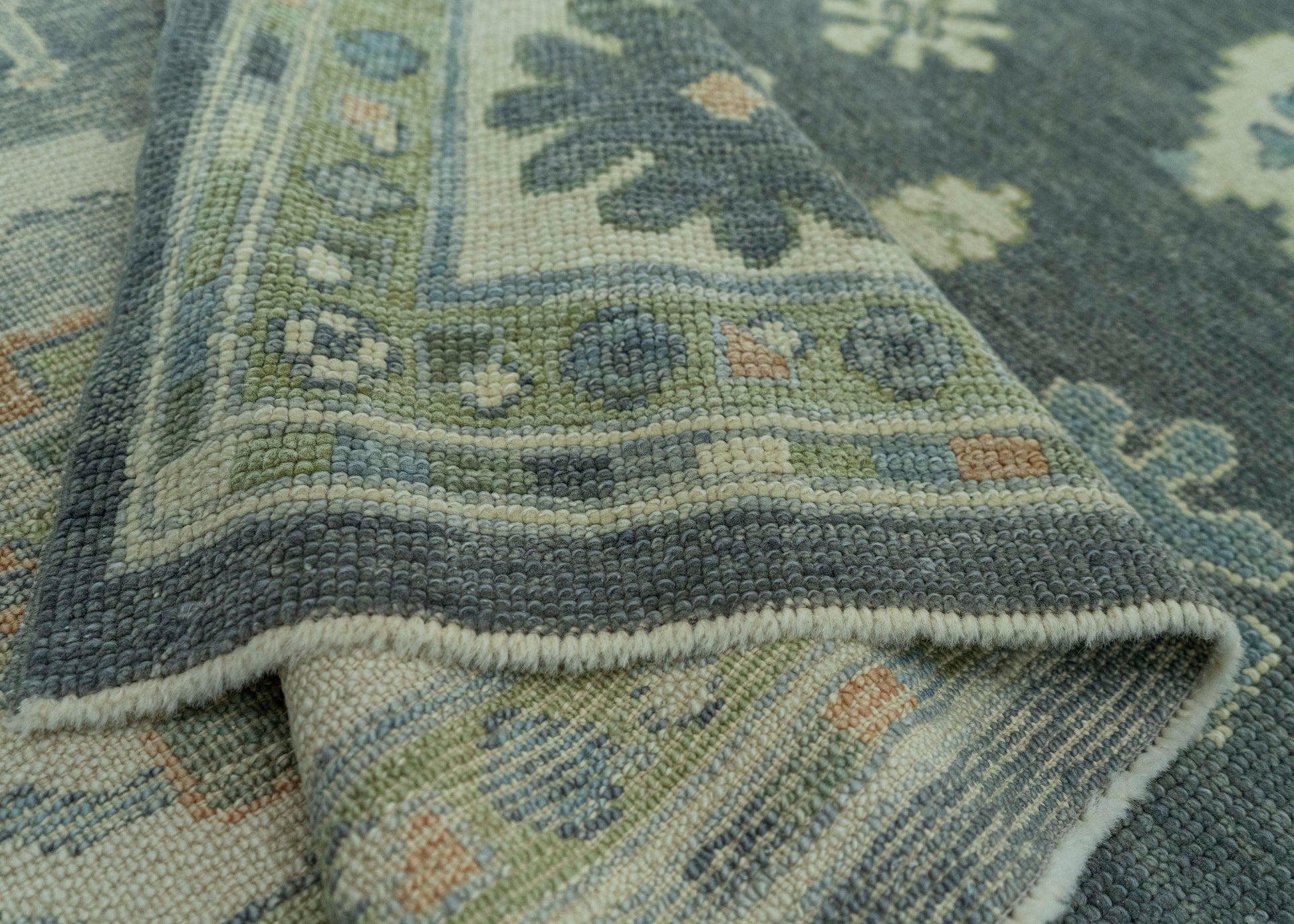 Turkish Oushak Rug 9'2" x 12'10" #19222