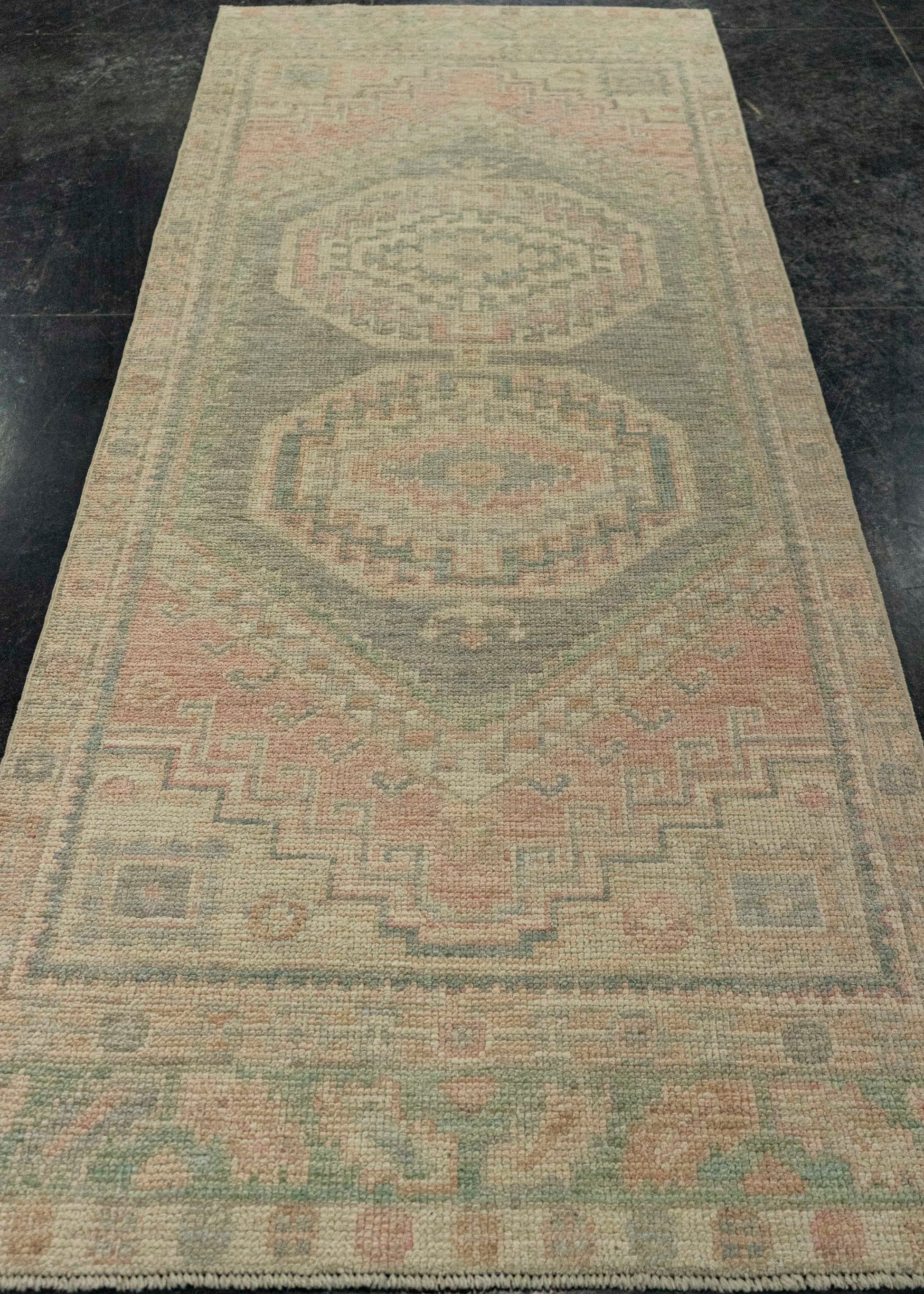 Turkish Oushak Rug 2'10" x 7'7" #20248