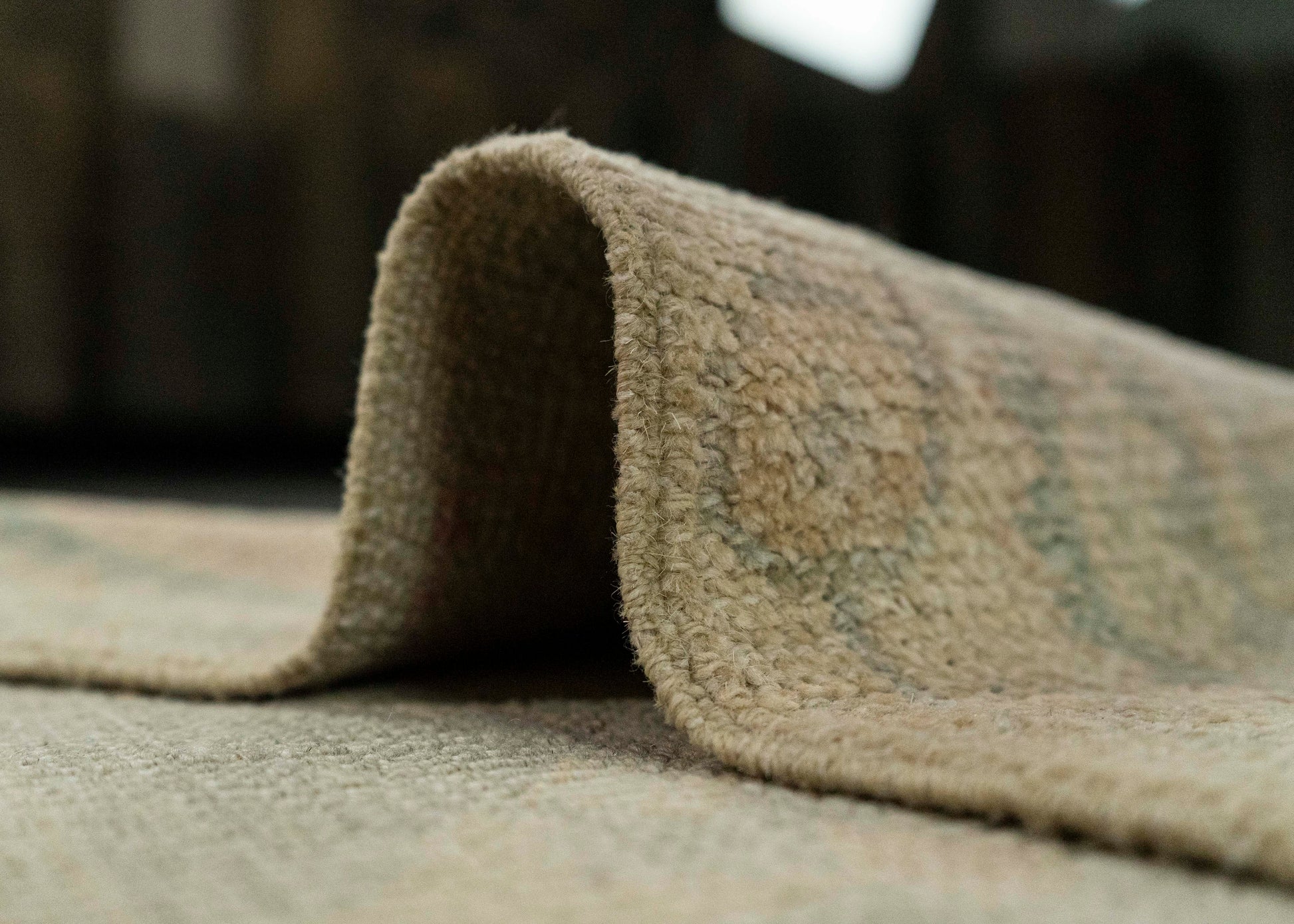 Turkish Oushak Rug 3'2" x 9'11" #20255
