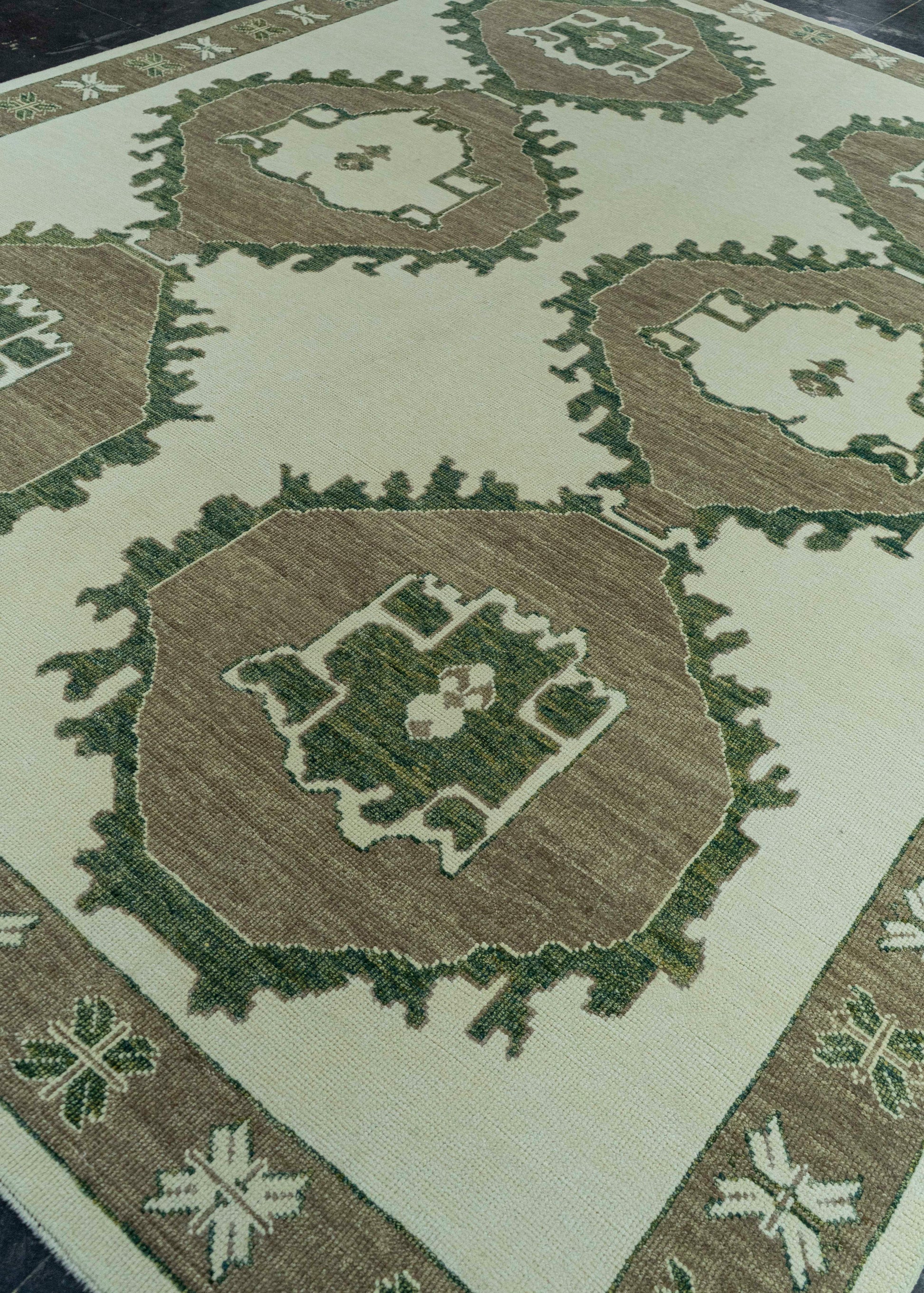 Turkish Oushak Rug 9'5" x 12' #20140