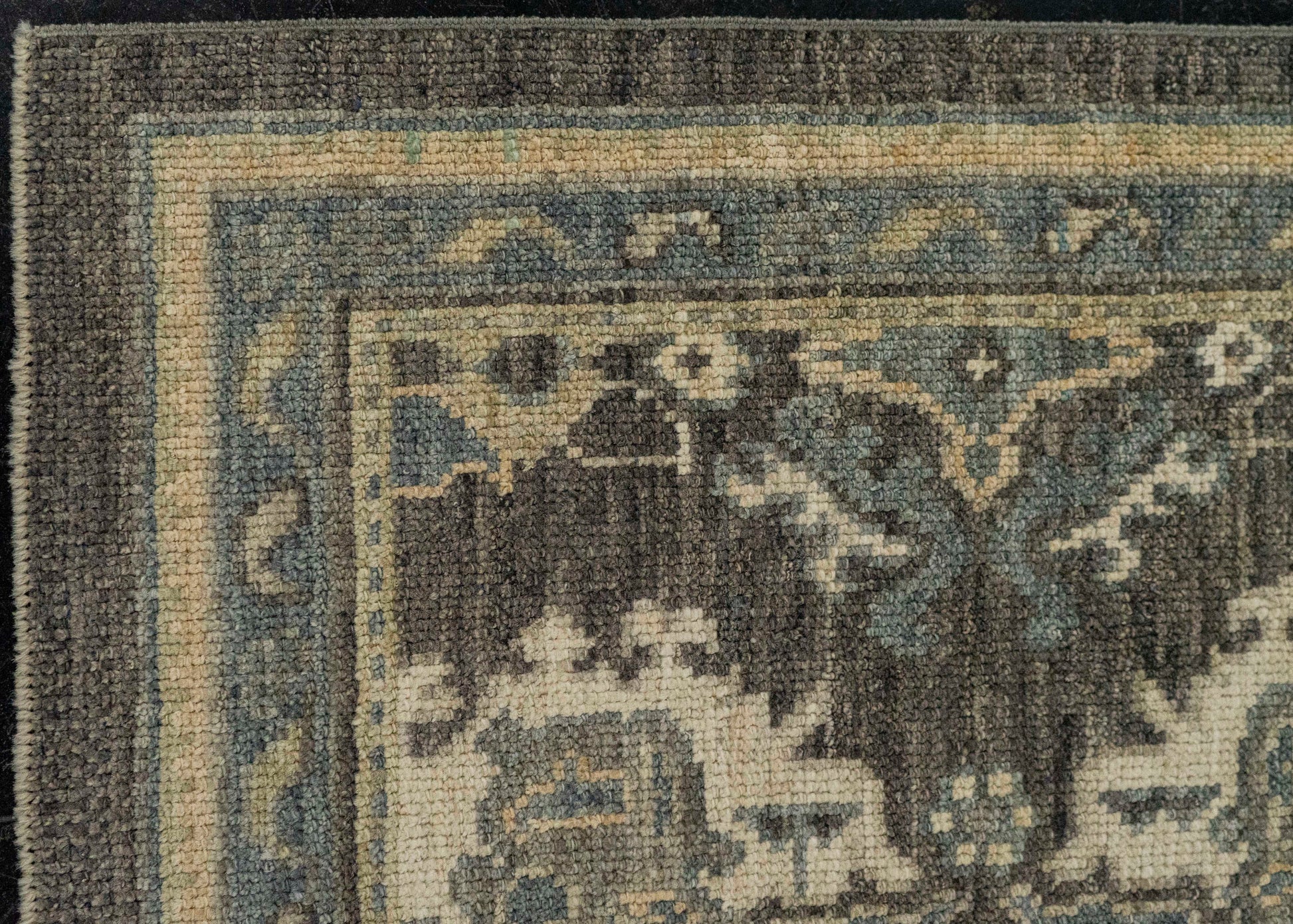 Turkish Oushak Rug 2'11" x 8'9" #20215