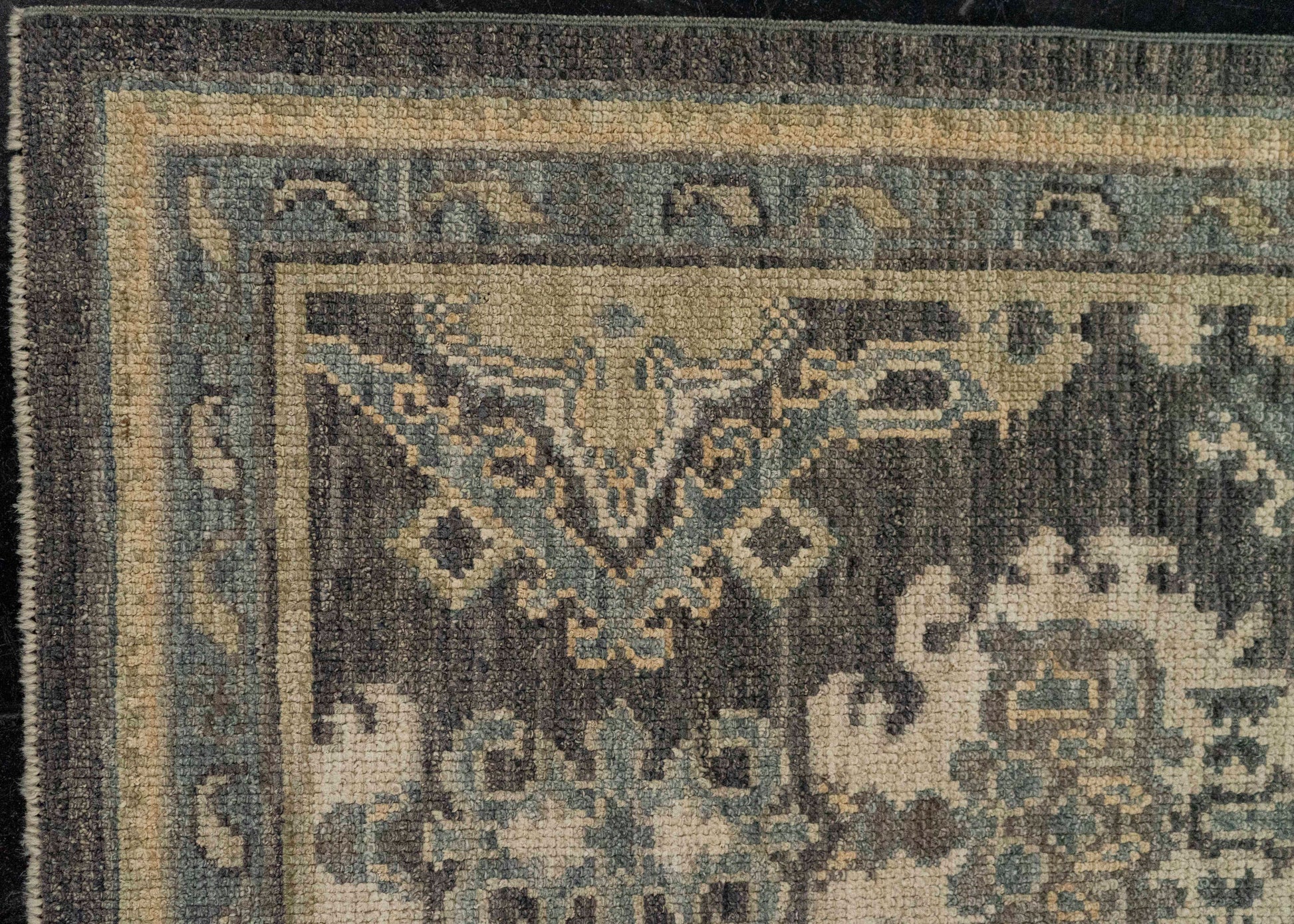 Turkish Oushak Rug 2'11" x 10'7" #20204