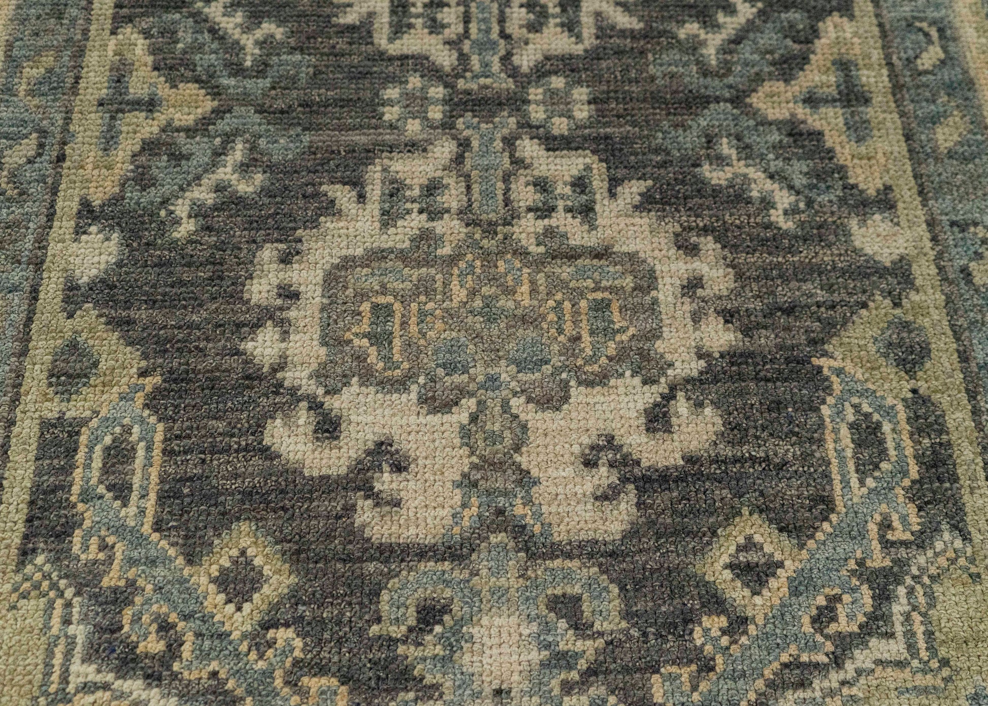 Turkish Oushak Rug 2'11" x 10'7" #20204