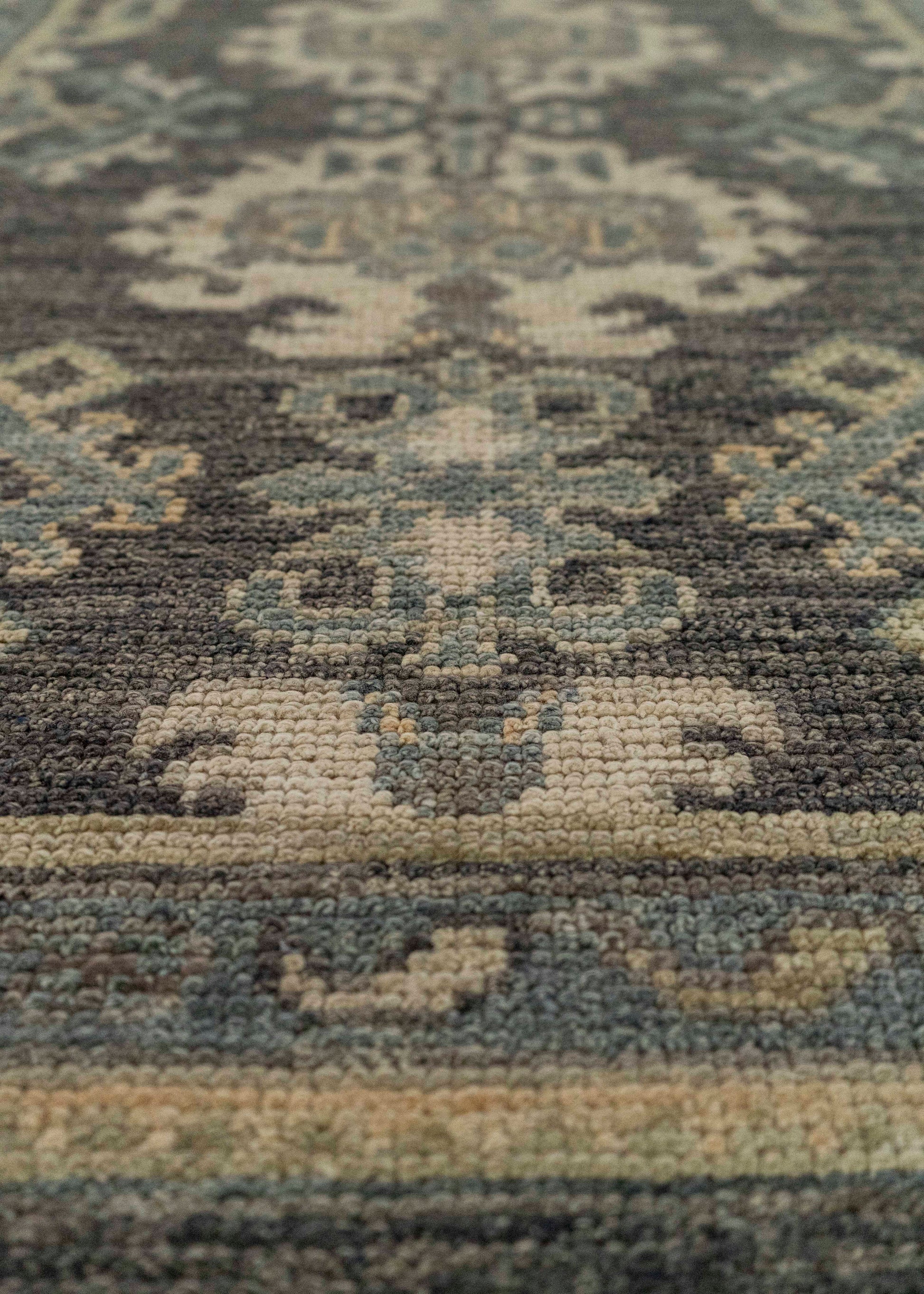 Turkish Oushak Rug 2'11" x 10'7" #20204