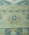 Turkish Oushak Antique Look Rug 9'2" x 12'4" #20091