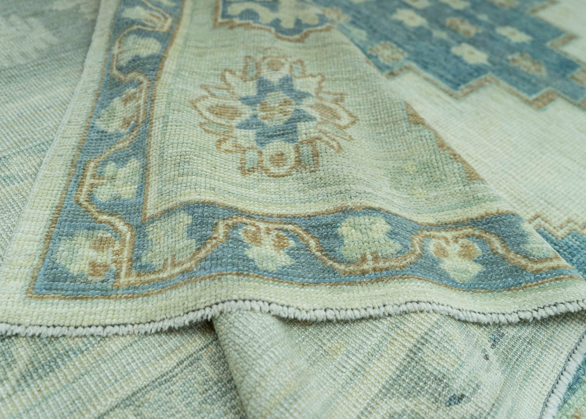 Turkish Oushak Antique Look Rug 9'2" x 12'4" #20091