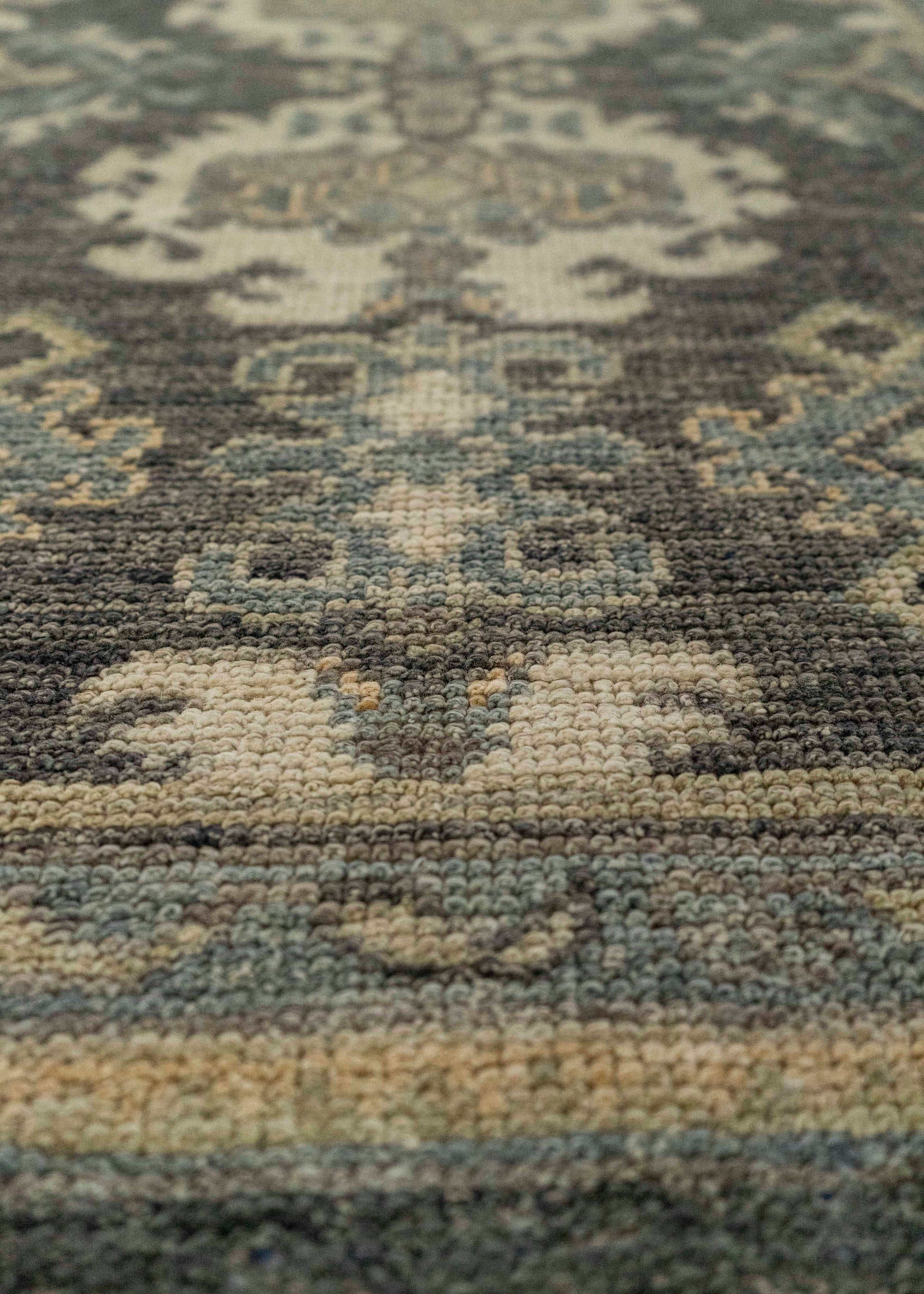 Turkish Oushak Rug 2'10" x 10'6" #20223