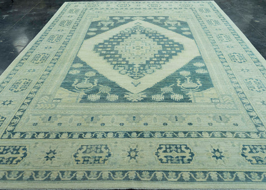 Turkish Oushak Antique Look Rug 9'6" x 13' #20082