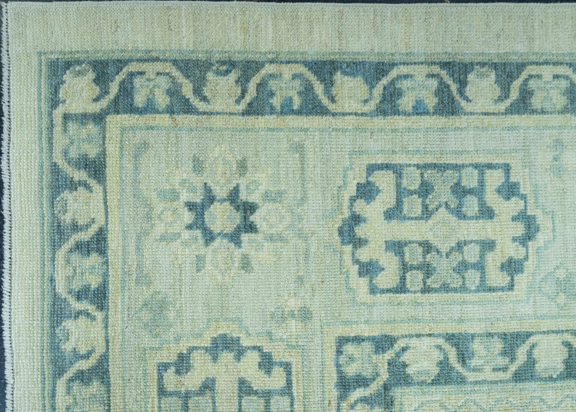 Turkish Oushak Antique Look Rug 9'6" x 13' #20082