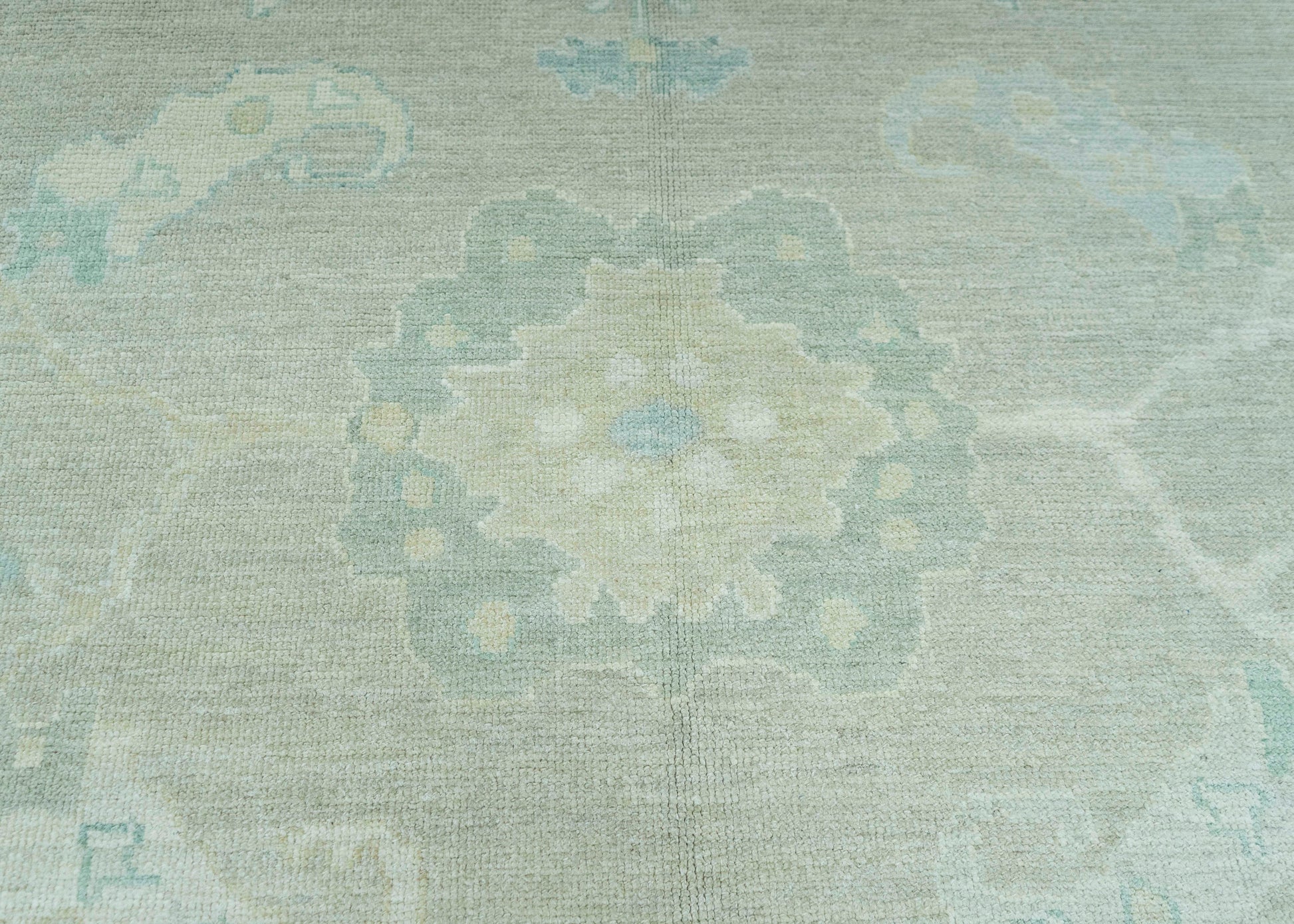 Turkish Oushak Rug 9'2" x 12'5" #19354