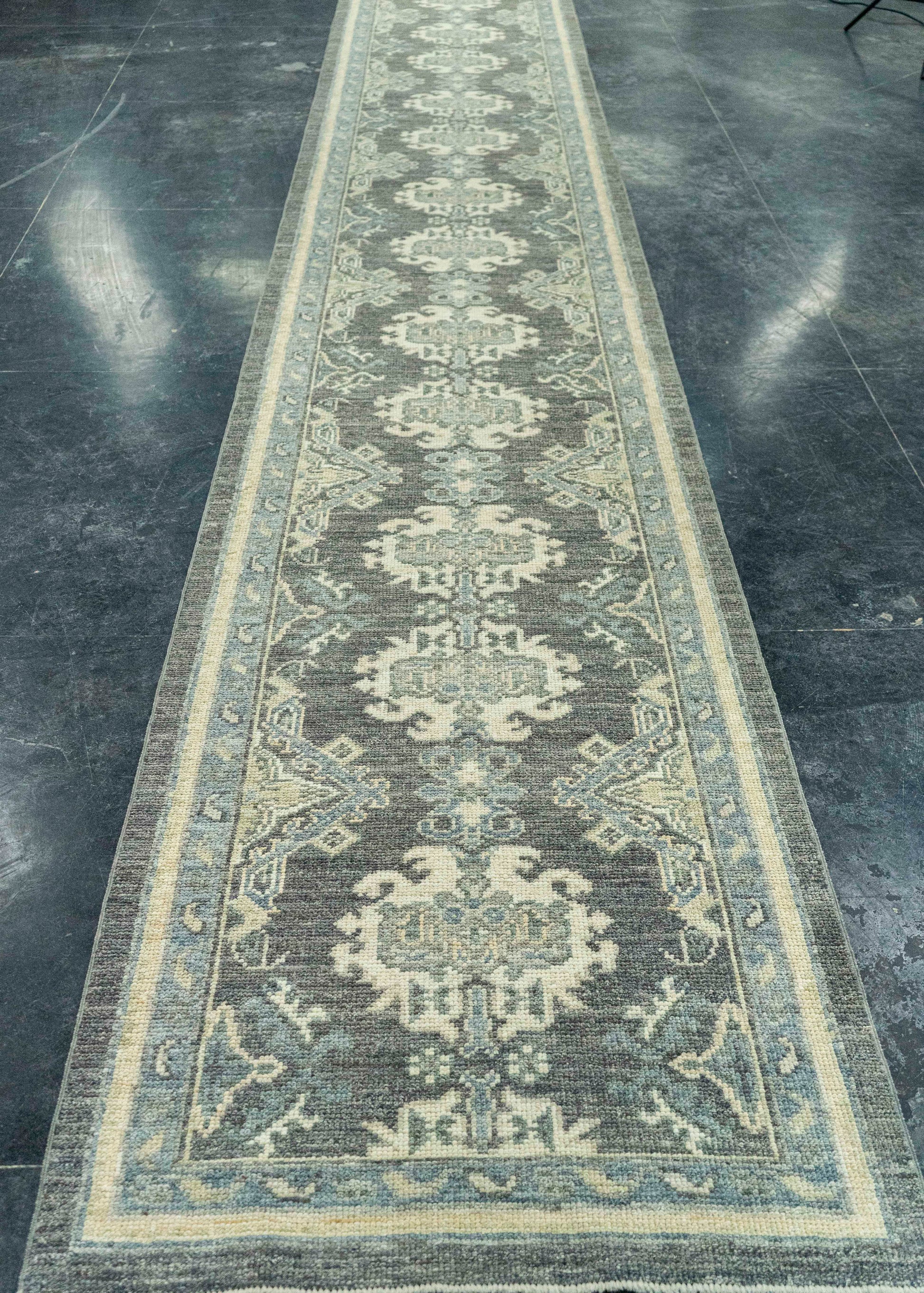 Turkish Oushak Rug 2'10" x 18' #20243