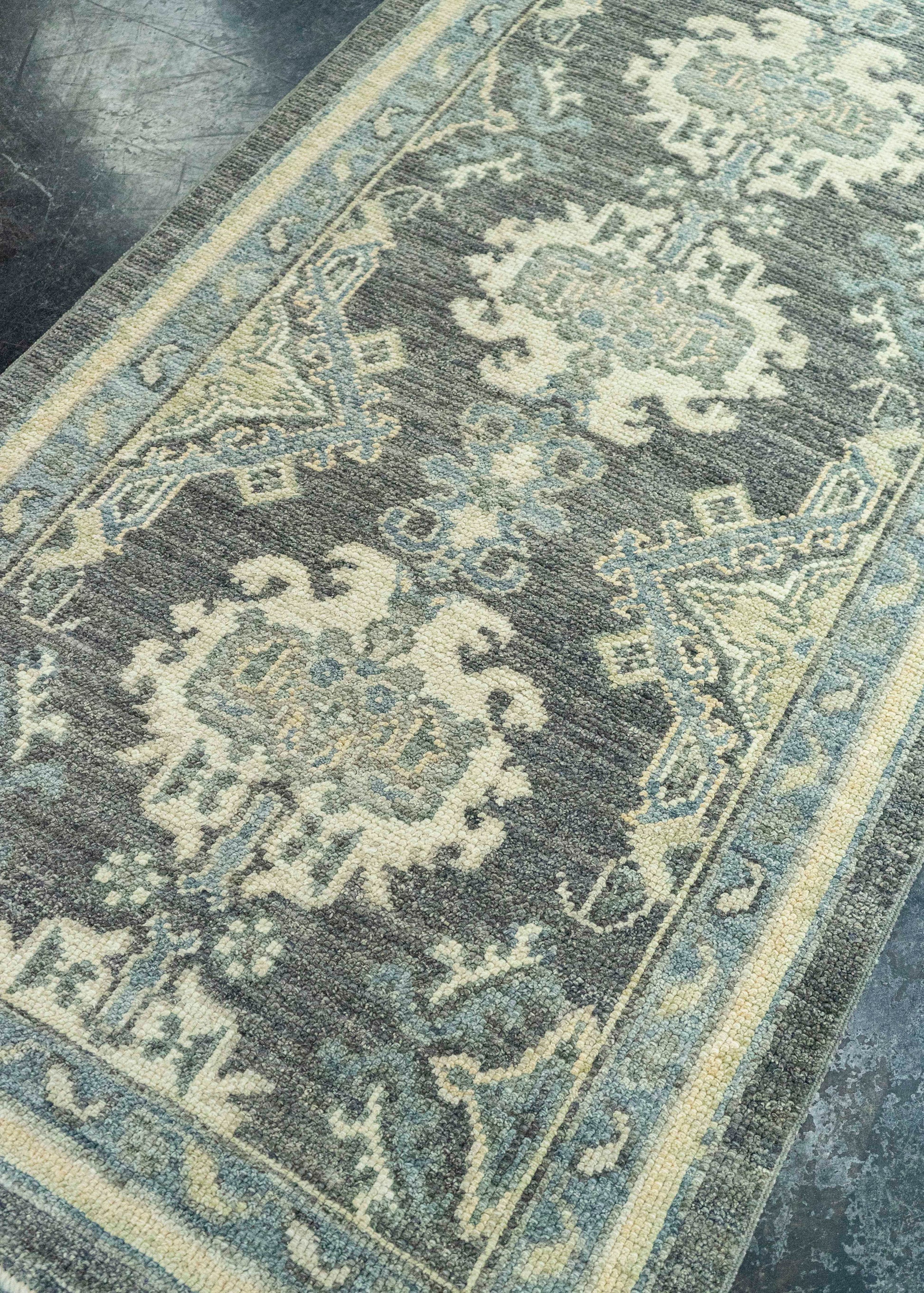 Turkish Oushak Rug 2'10" x 18' #20243