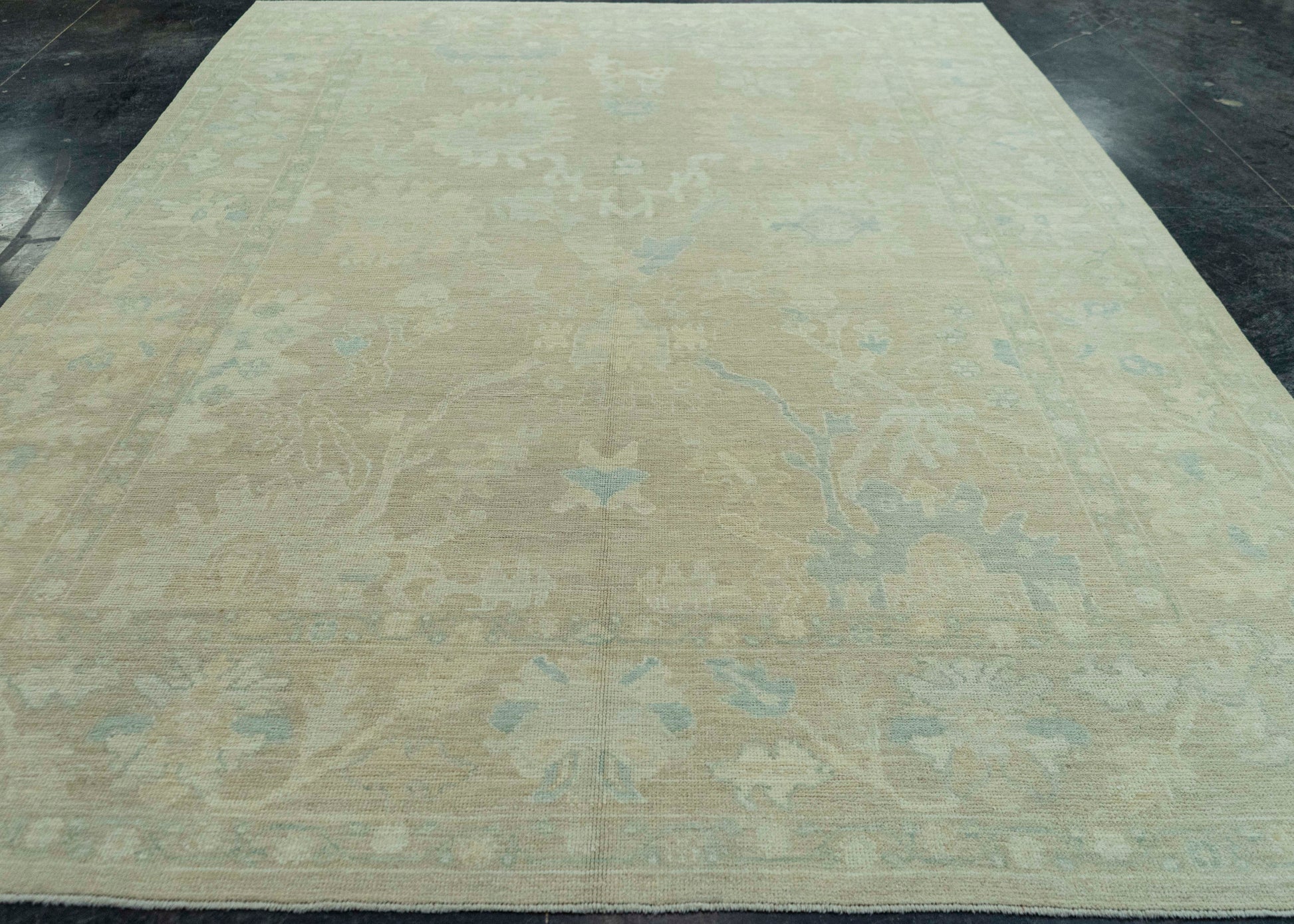 Turkish Oushak Rug 8'10" x 12' #19442