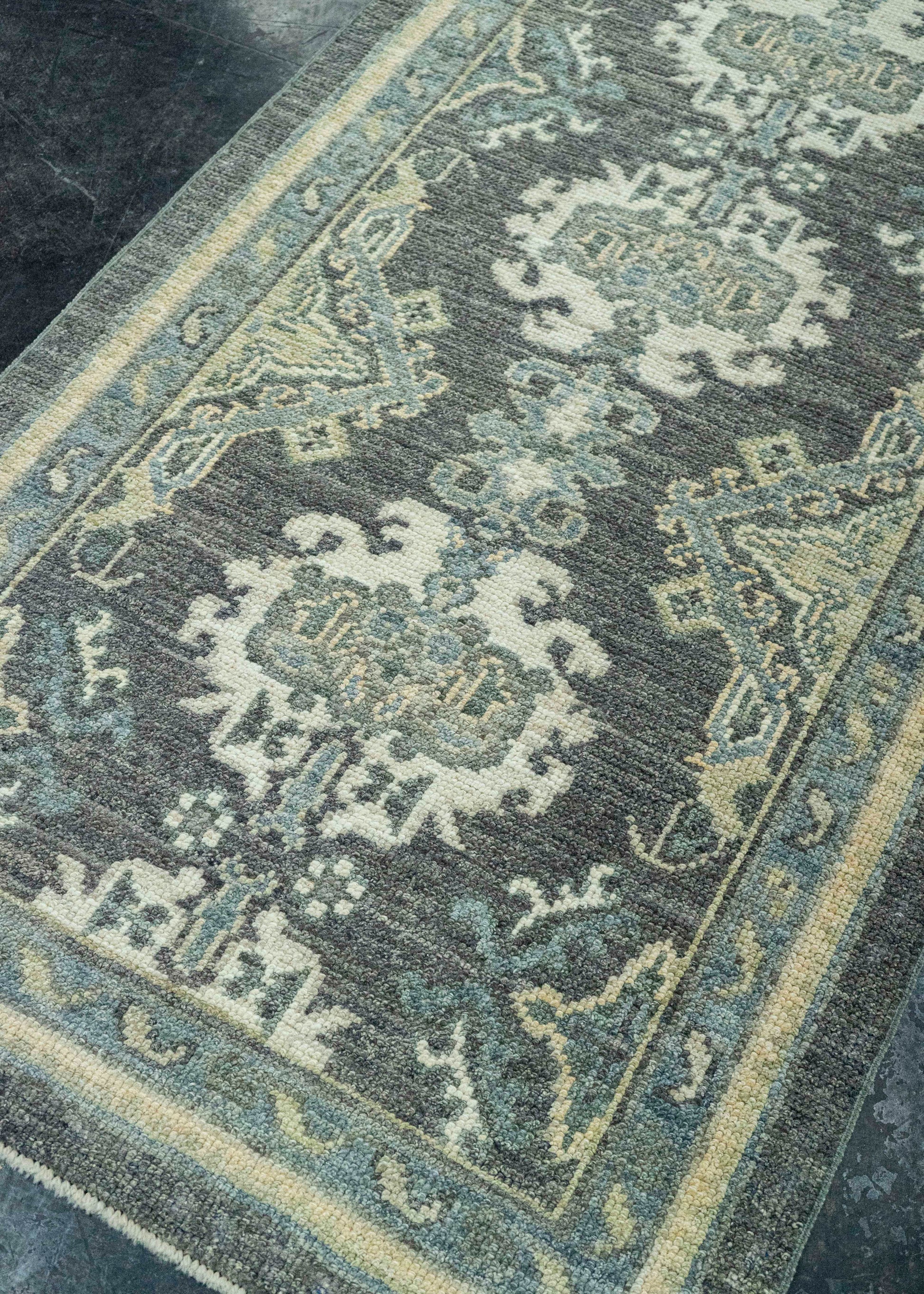 Turkish Oushak Rug 2'11" x 17'11" #20253