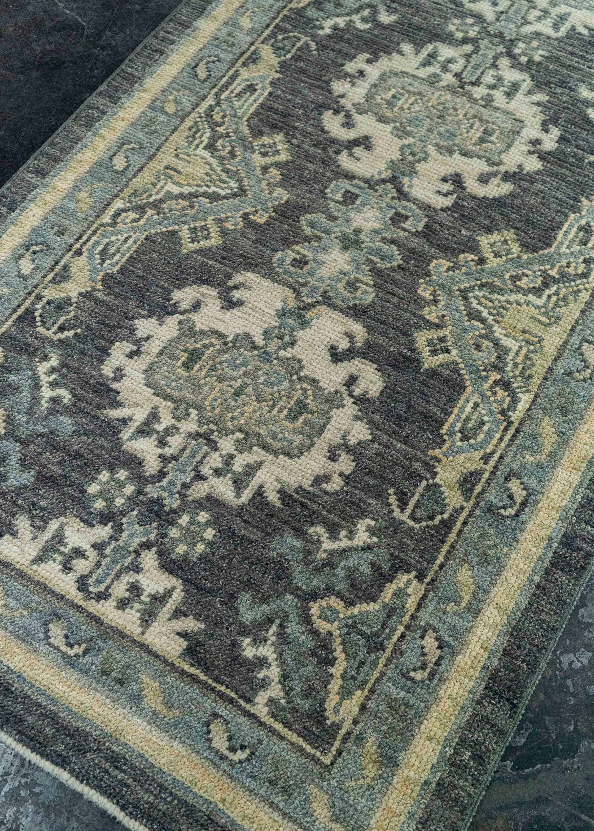 Turkish Oushak Rug 2'10" x 18' #20201