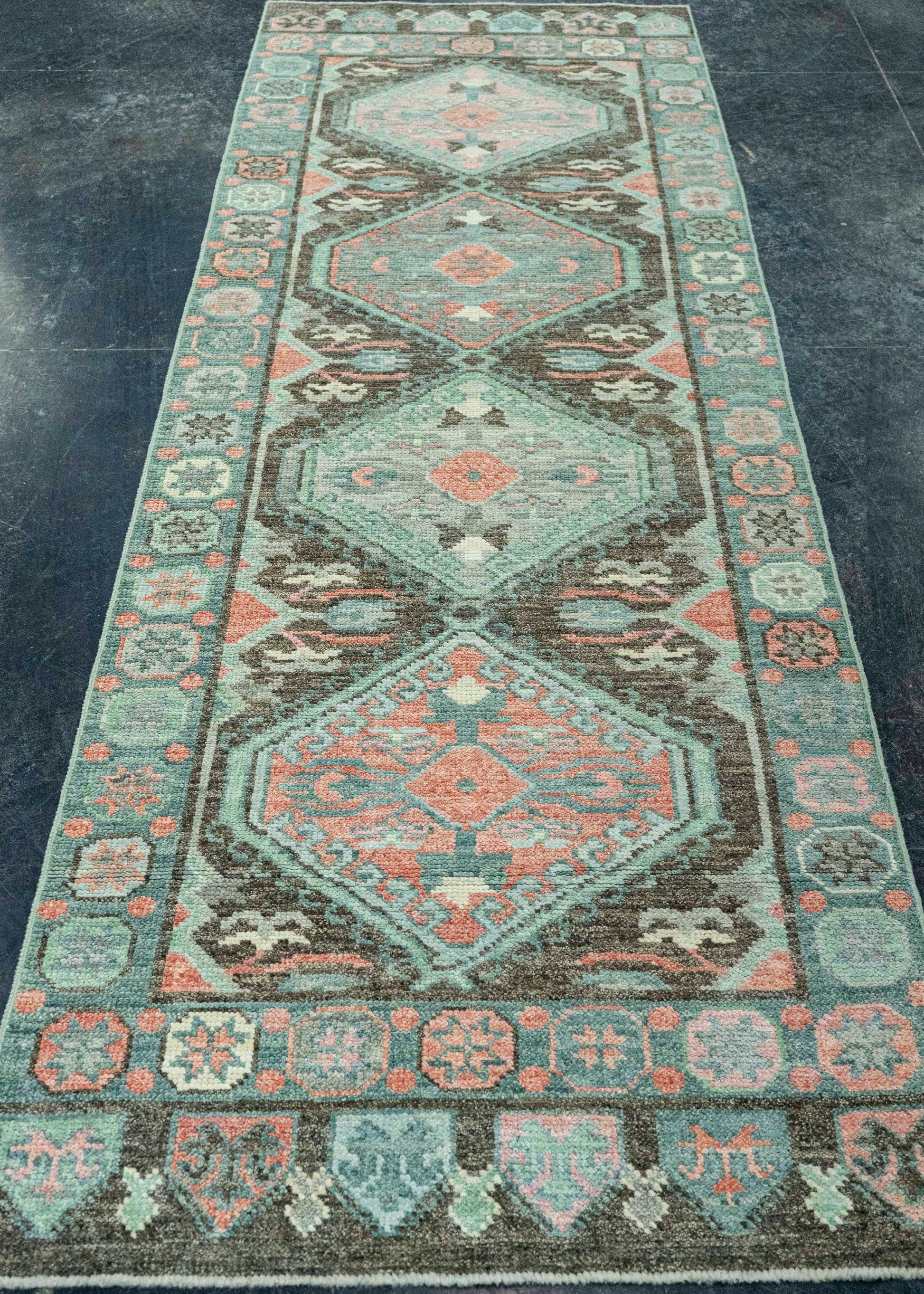 Turkish Oushak Rug 2'9" x 8'4" #20227