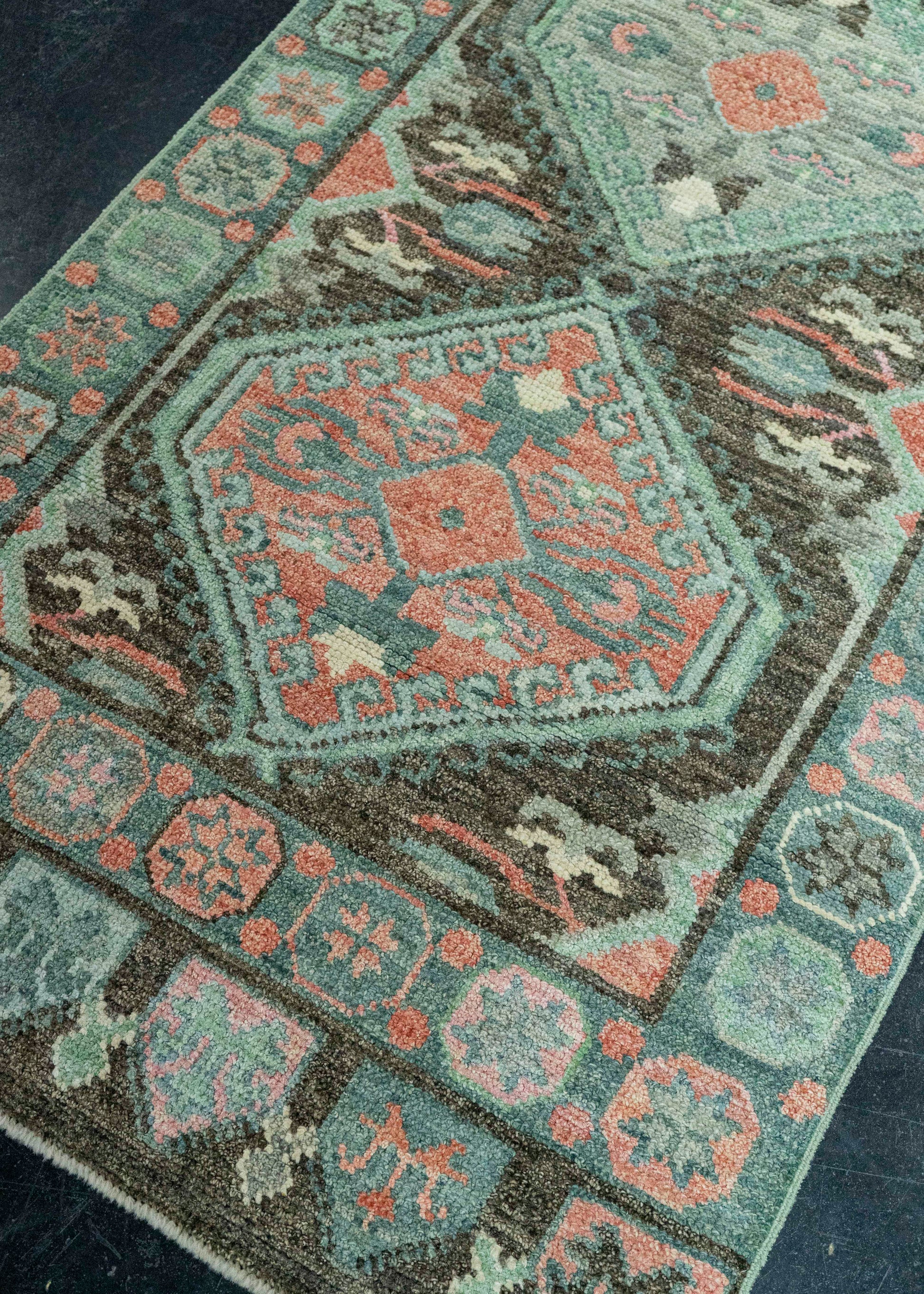 Turkish Oushak Rug 2'9" x 8'4" #20227