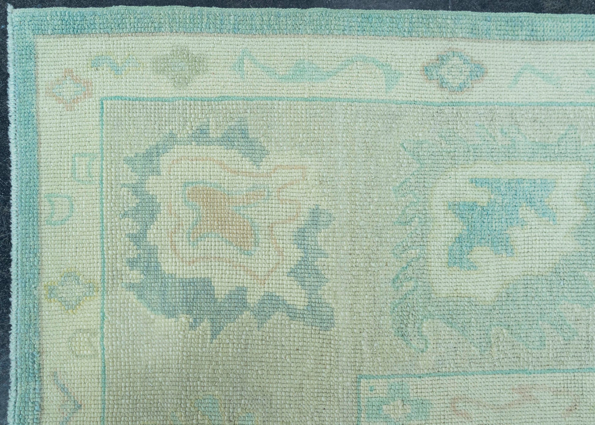 Turkish Oushak Rug 8'10" x 11'3" #19098