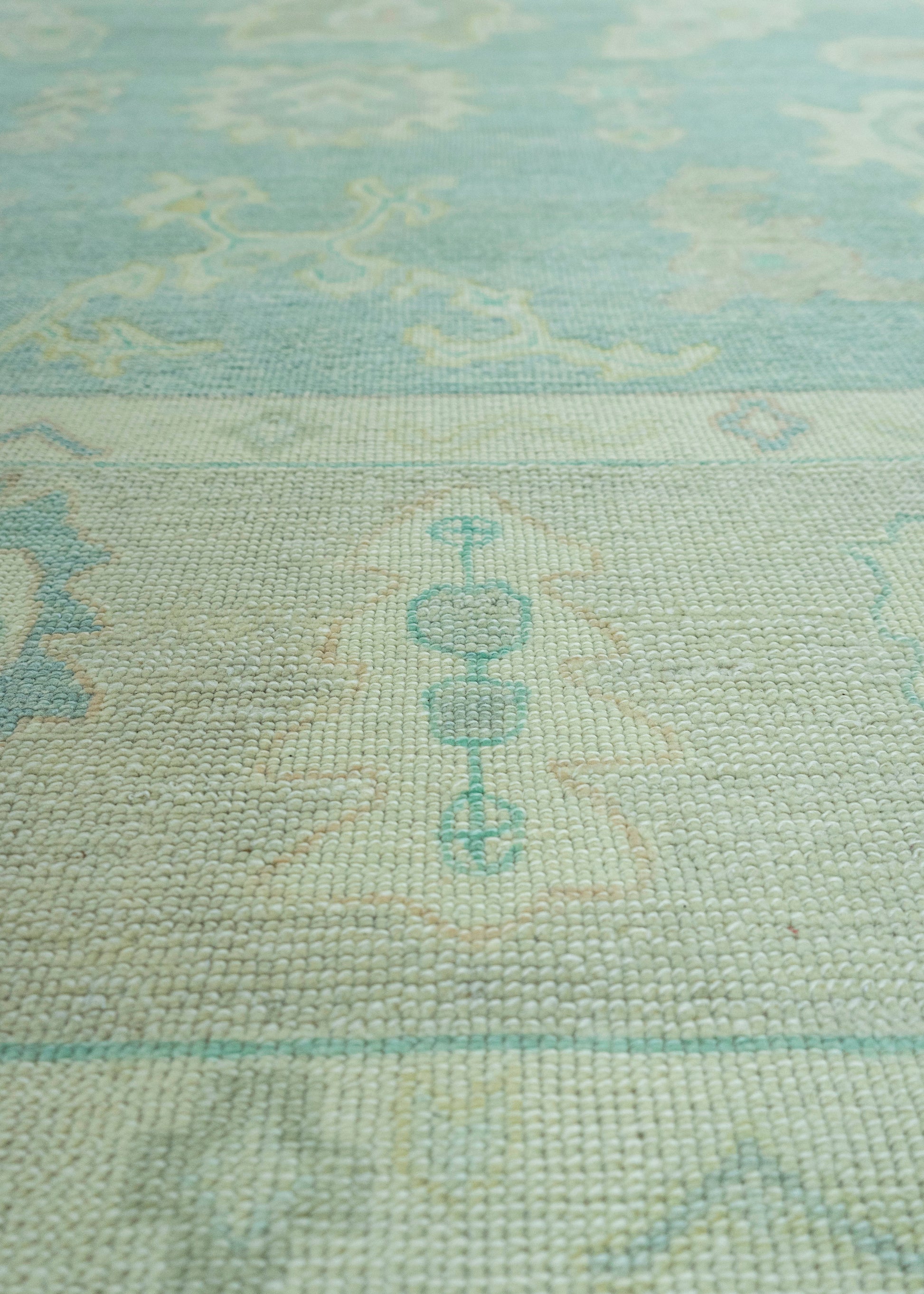 Turkish Oushak Rug 8'10" x 11'3" #19098