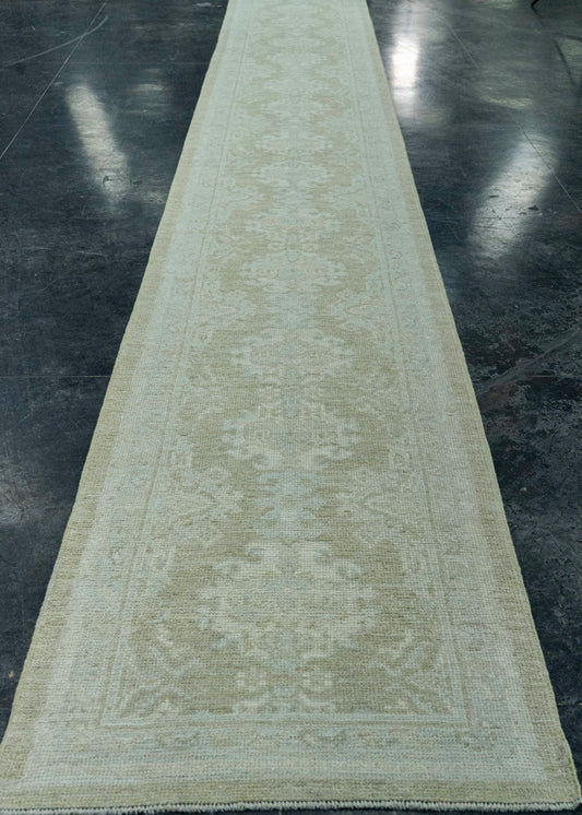 Turkish Oushak Rug 2'6" x 34'5" #20238