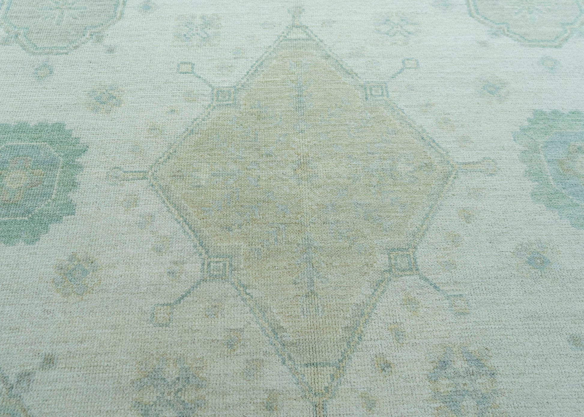 Turkish Oushak Rug 9'4" x 12'6" #19402