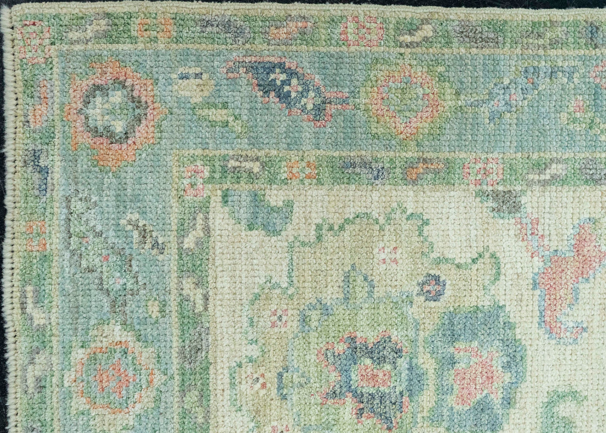 Turkish Oushak Rug 2'2" x 6'2" #20226
