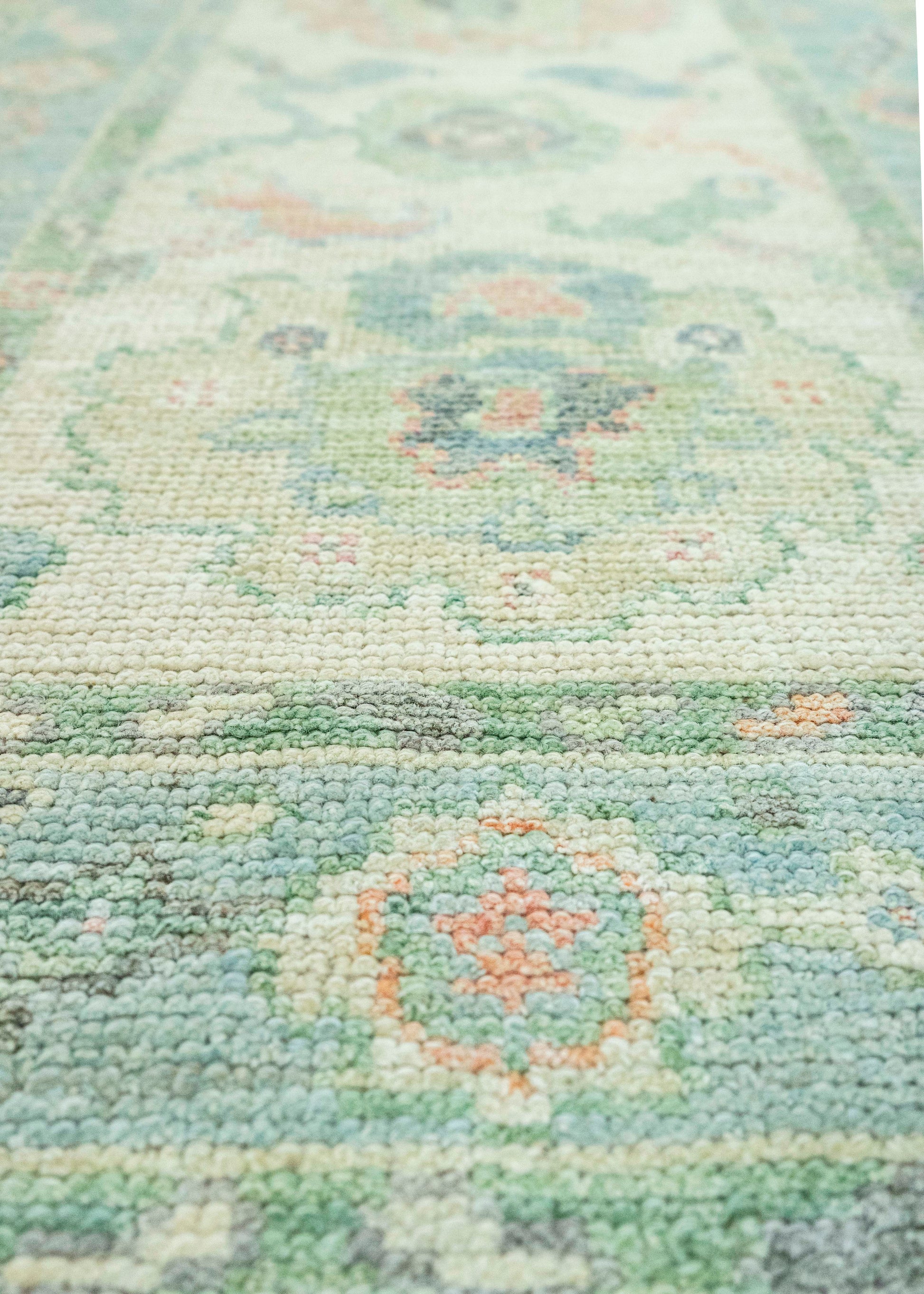 Turkish Oushak Rug 2'2" x 6'2" #20226
