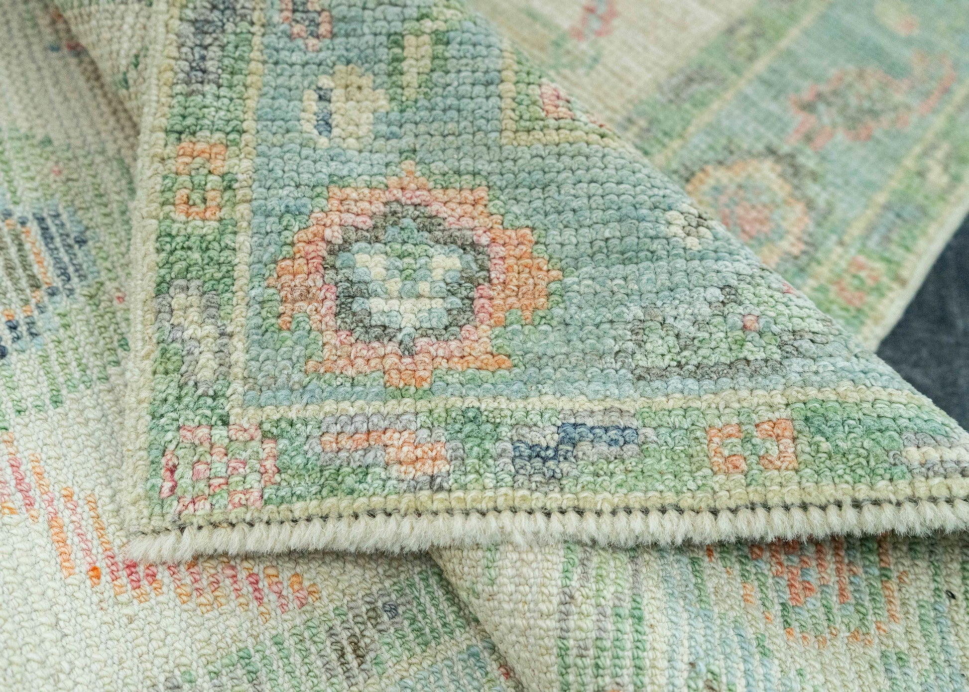 Turkish Oushak Rug 2'2" x 6'2" #20226