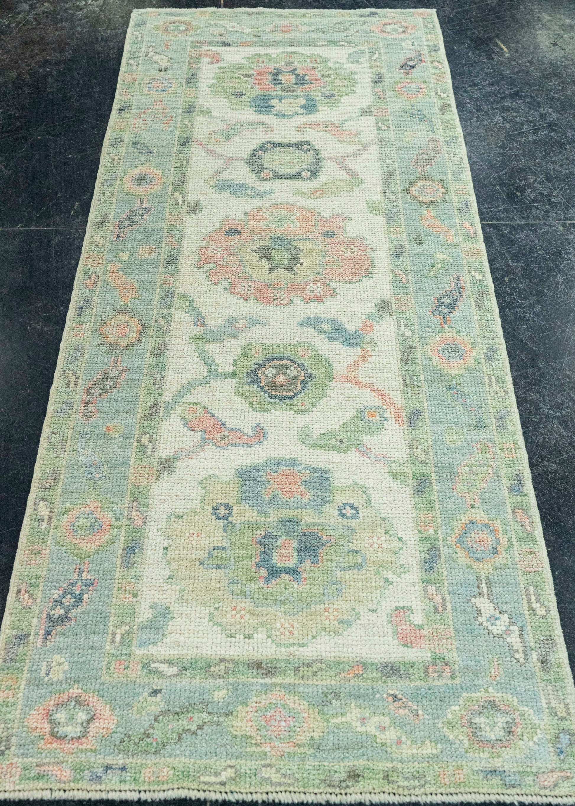 Turkish Oushak Rug 2'4" x 5'8" #20206