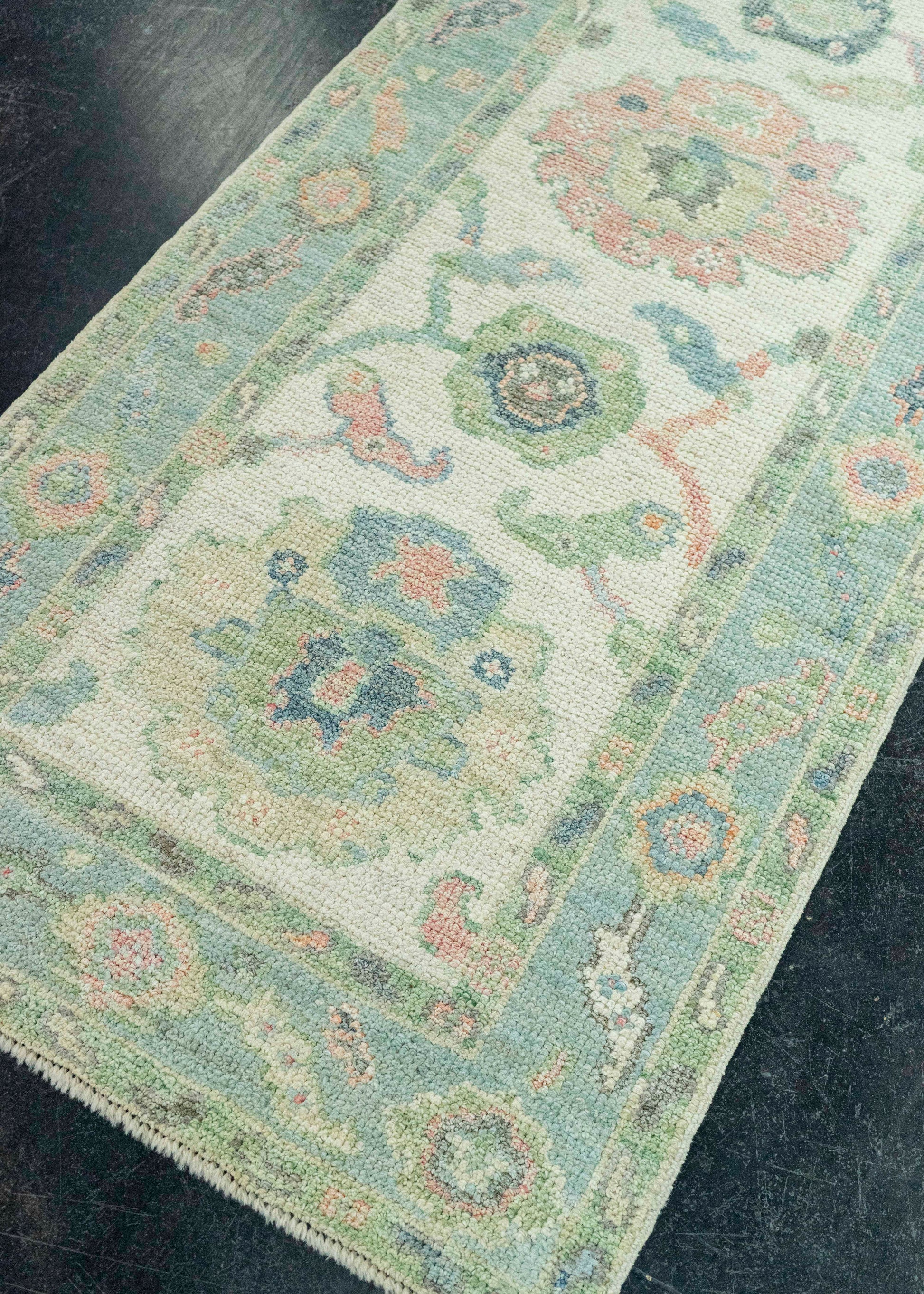 Turkish Oushak Rug 2'4" x 5'8" #20206