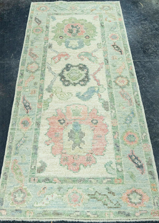 Turkish Oushak Rug 2'2" x 5' #20224