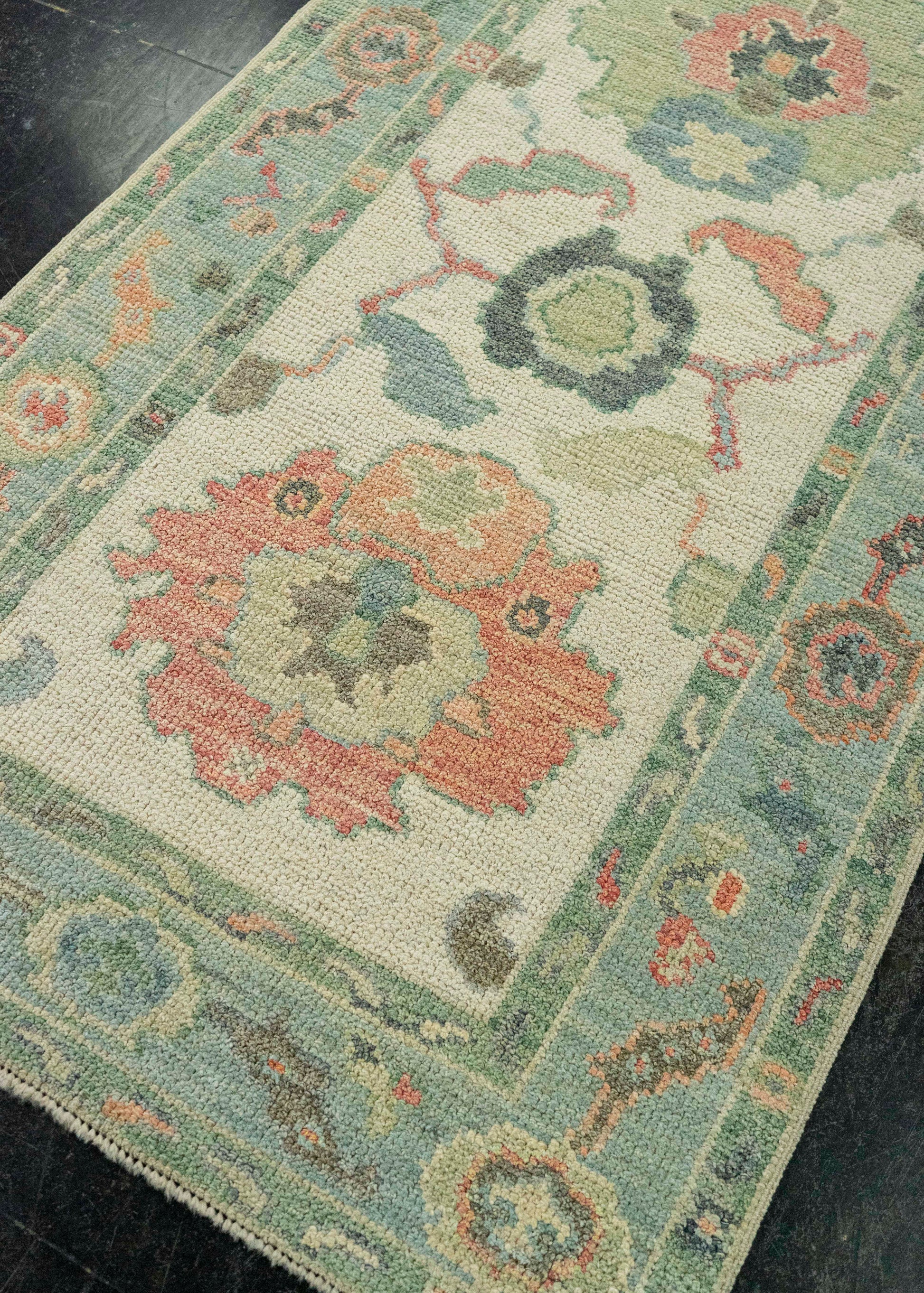 Turkish Oushak Rug 2'10" x 5' #20211