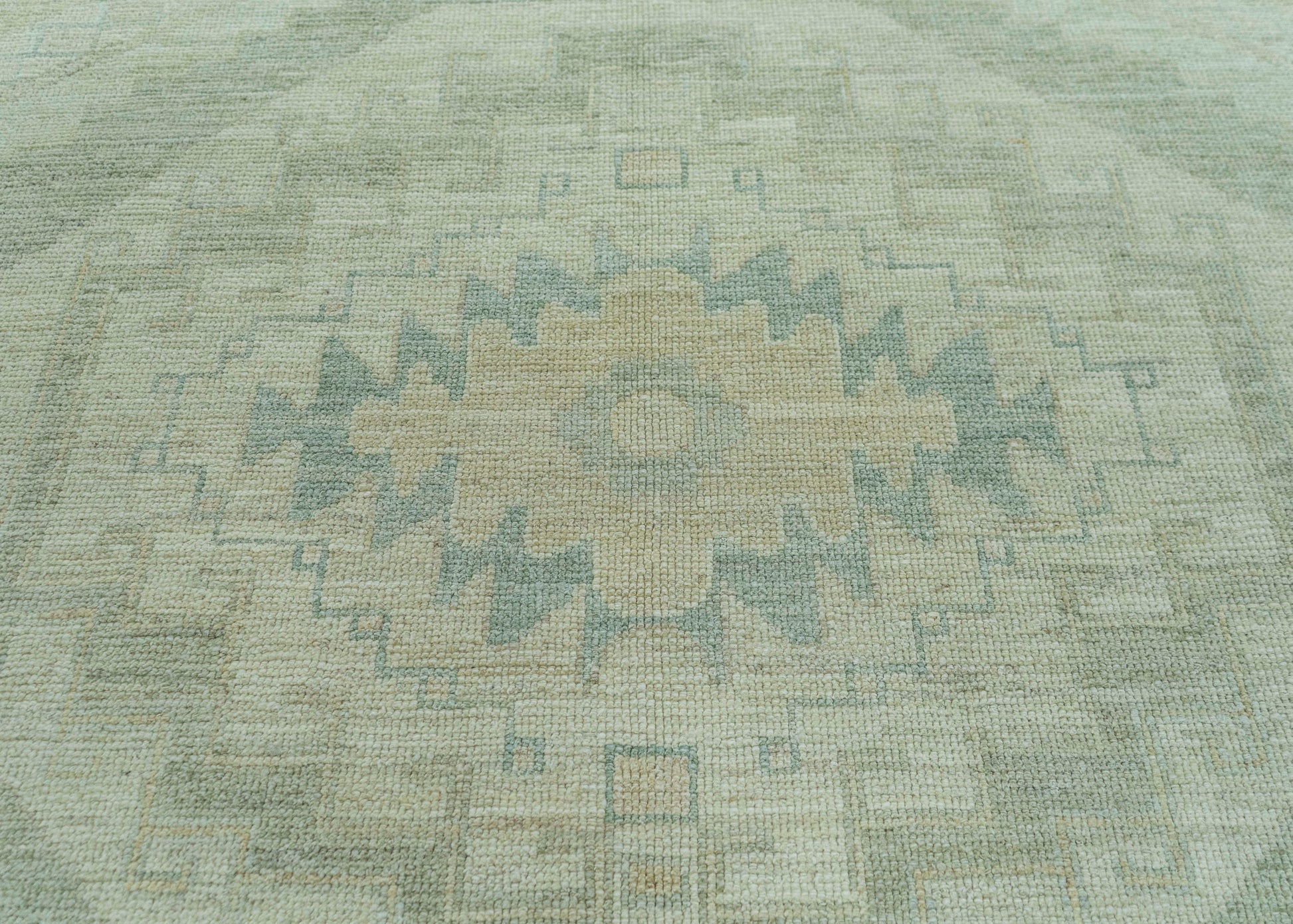 Turkish Oushak Rug 9'2" x 12'3" #19350