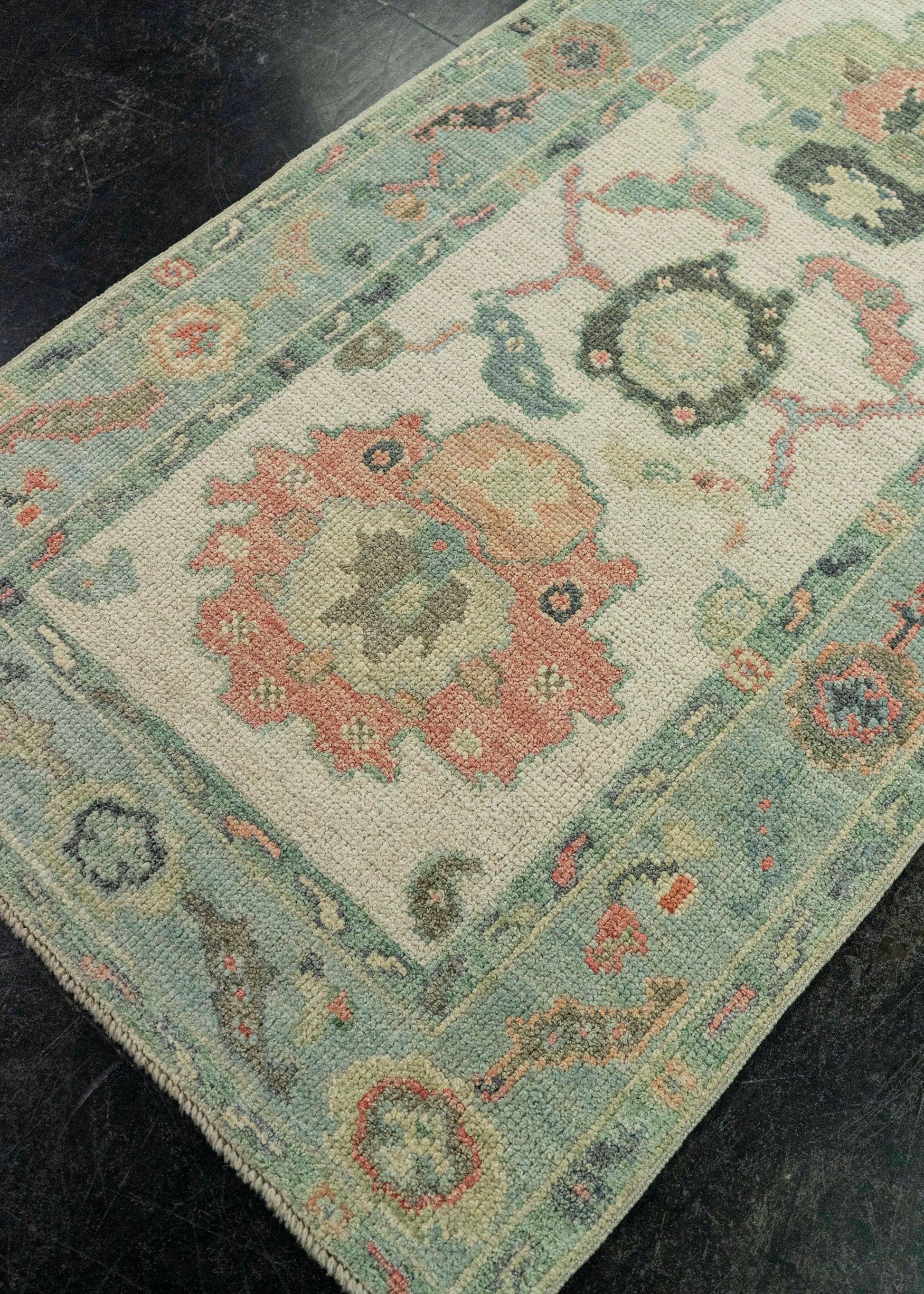 Turkish Oushak Rug 2'9" x 5' #20254