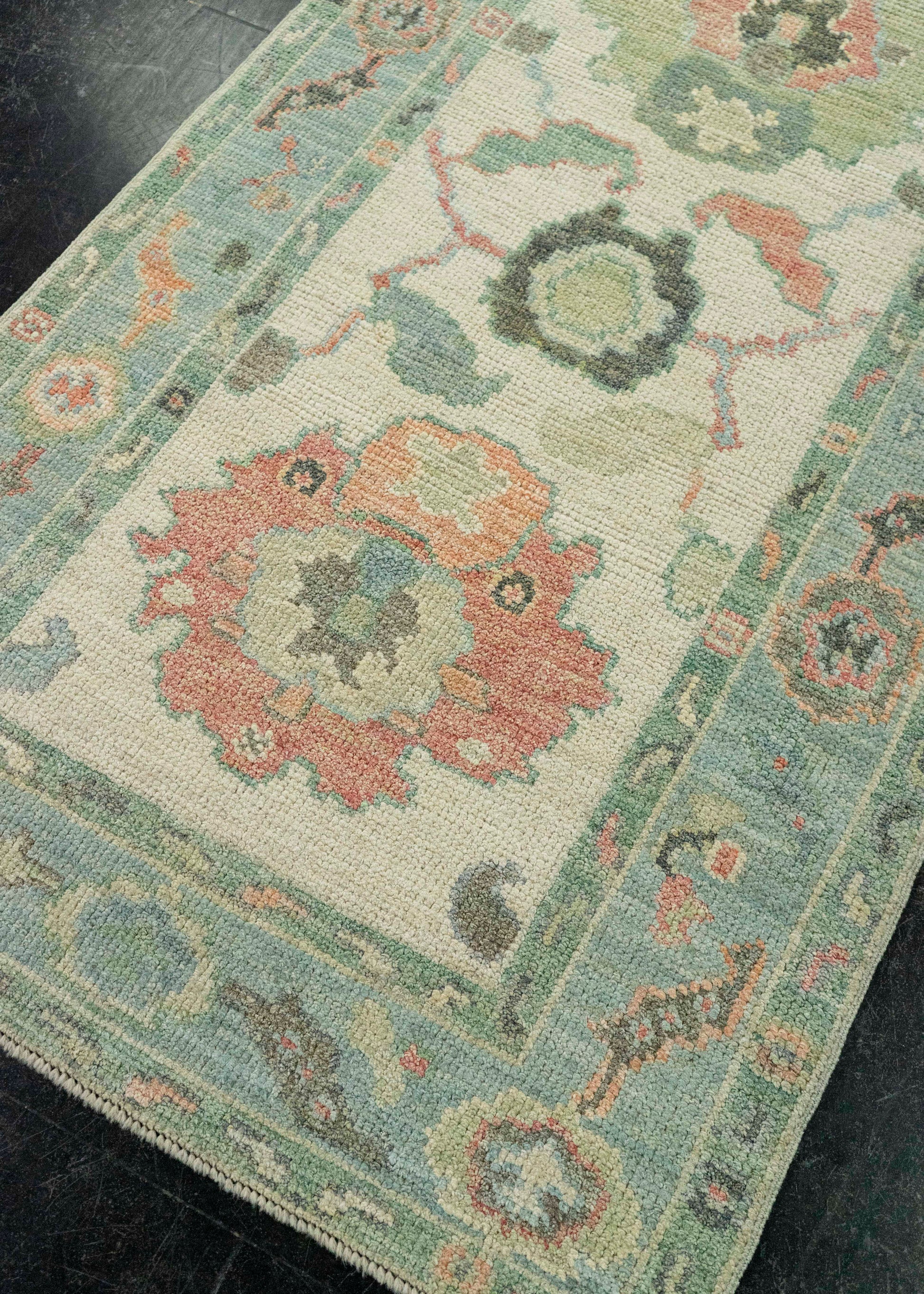 Turkish Oushak Rug 2'9" x 5' #20231