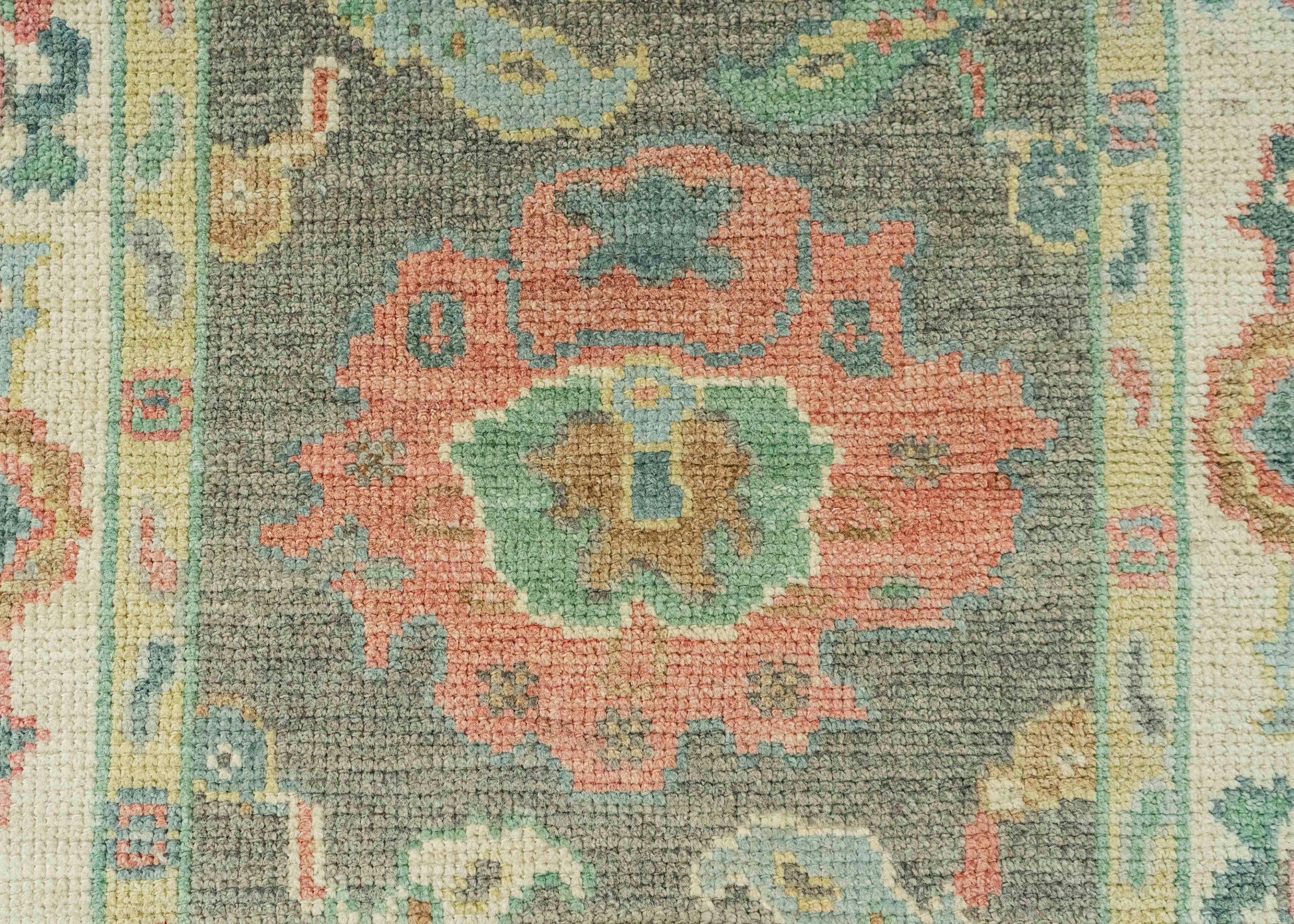 Turkish Oushak Rug 2'6" x 6'3" #20258
