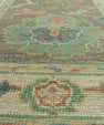 Turkish Oushak Rug 2'6" x 6'3" #20258