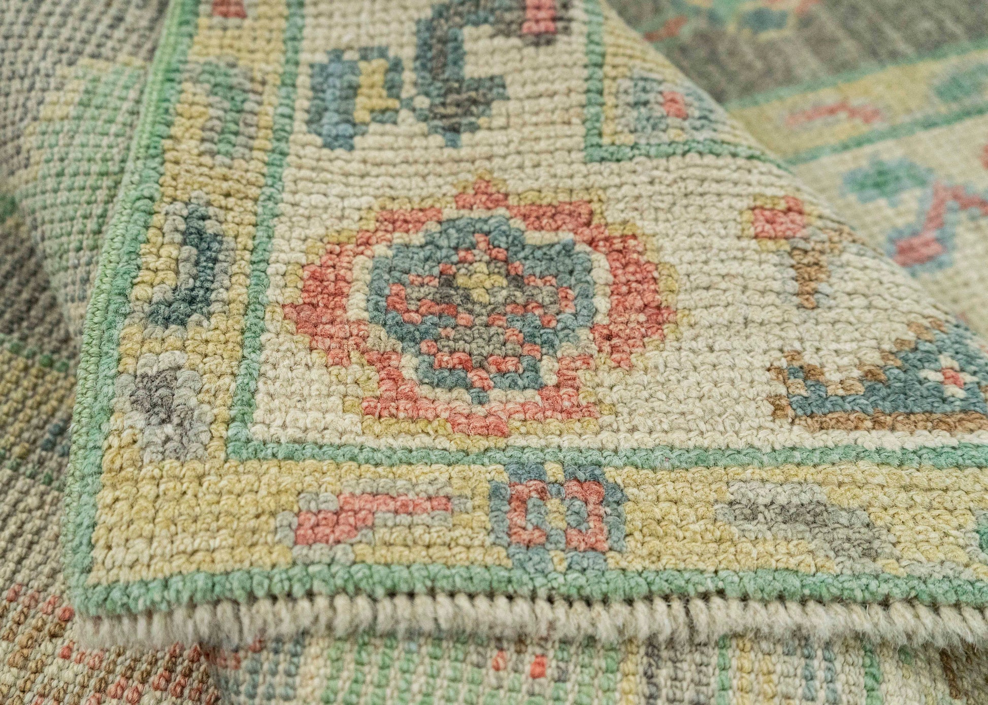 Turkish Oushak Rug 2'6" x 6'3" #20258
