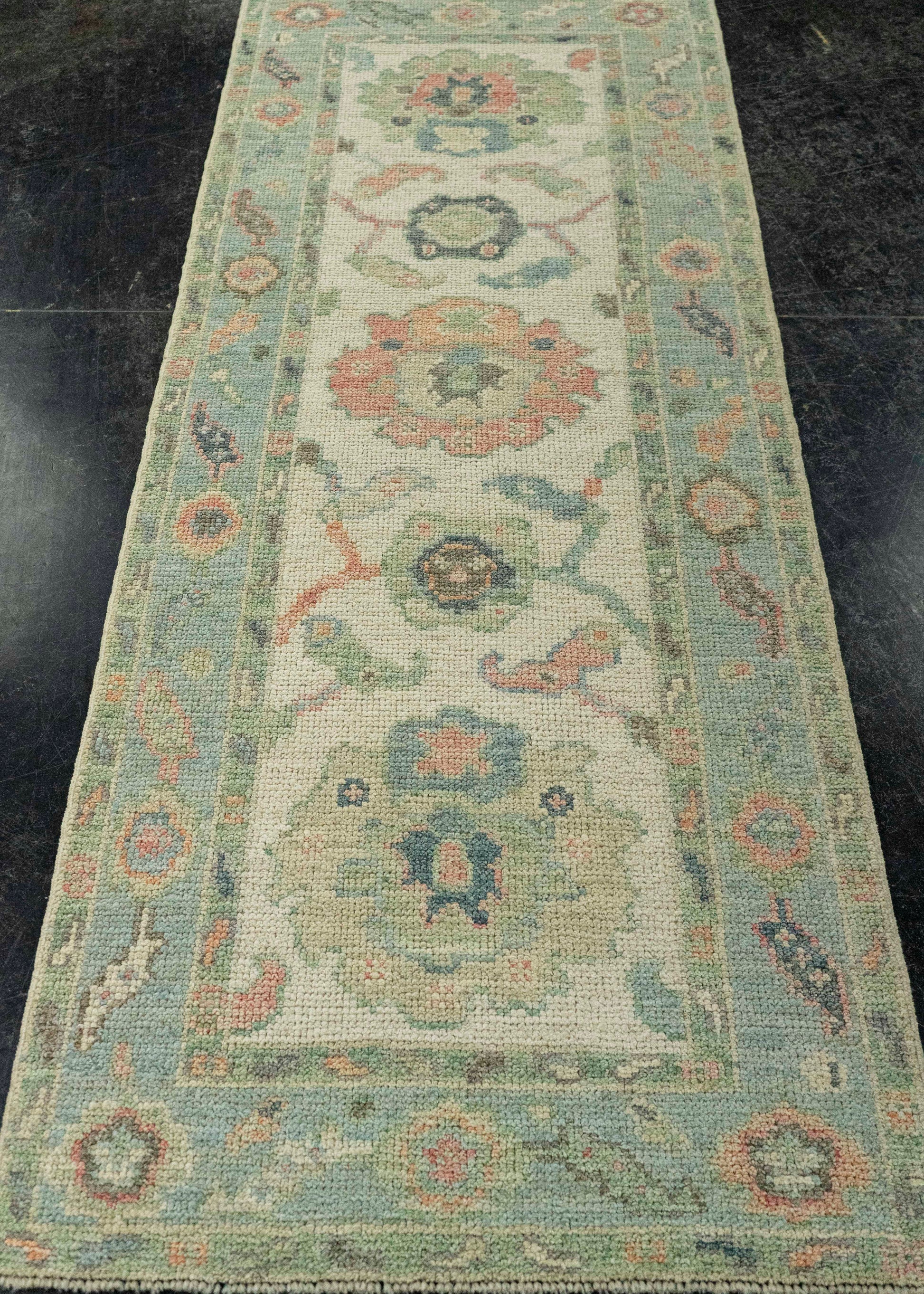 Turkish Oushak Rug 2'3" x 5'9" #20218