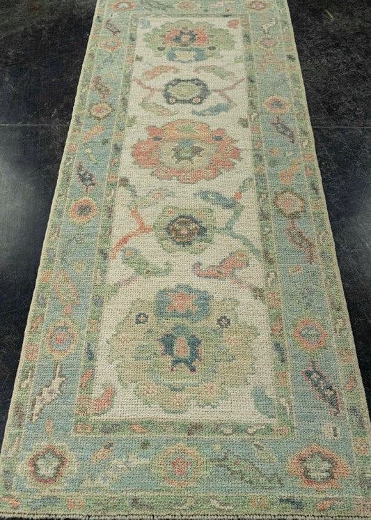 Turkish Oushak Rug 2'3" x 5'9" #20218