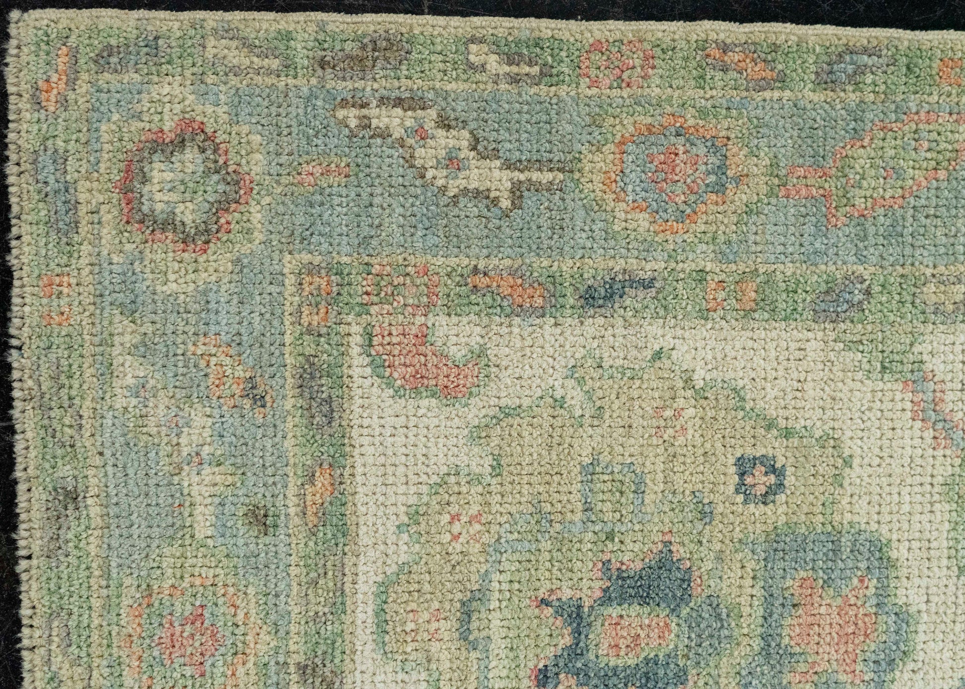 Turkish Oushak Rug 2'3" x 5'9" #20218