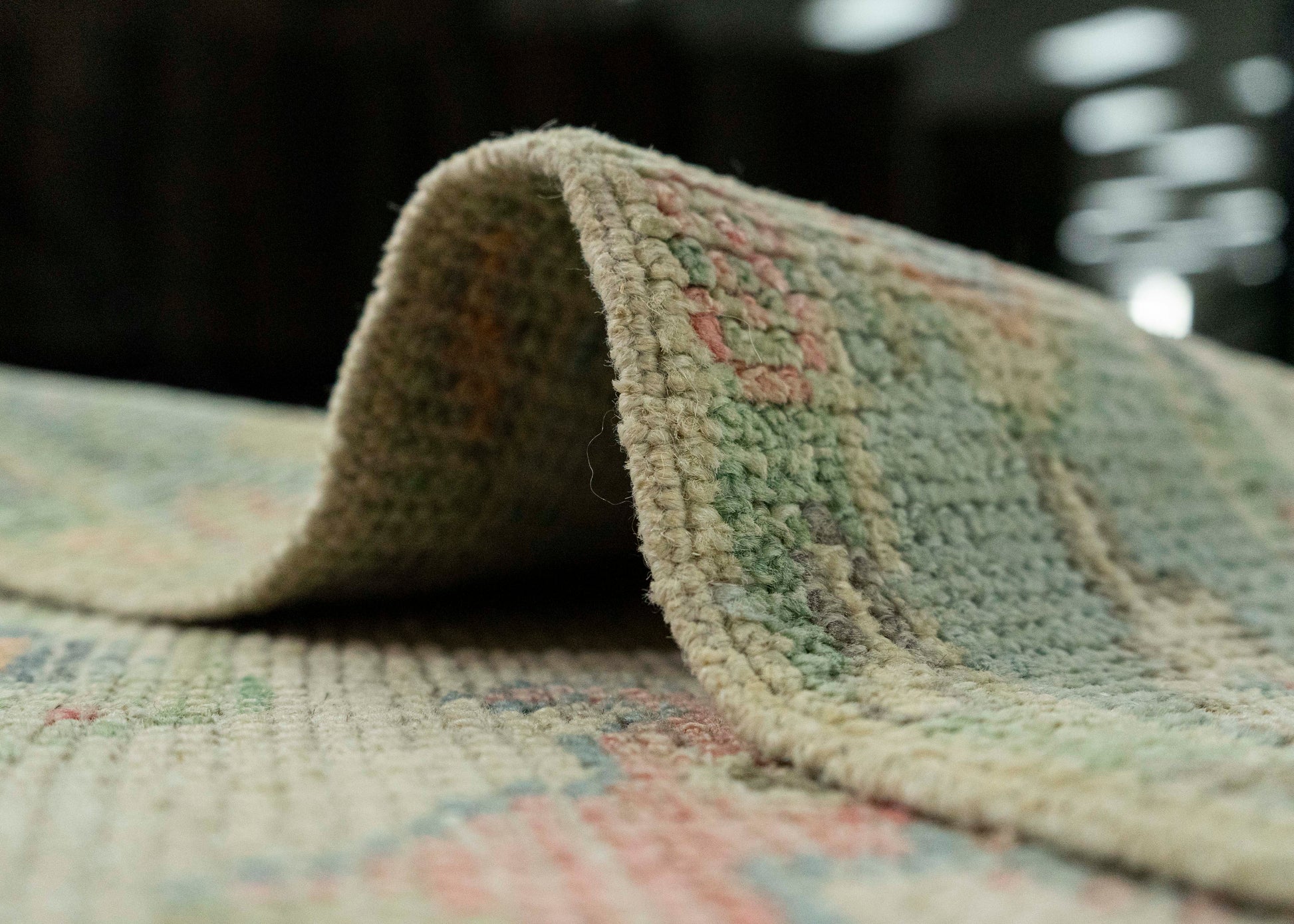 Turkish Oushak Rug 2'3" x 5'9" #20218