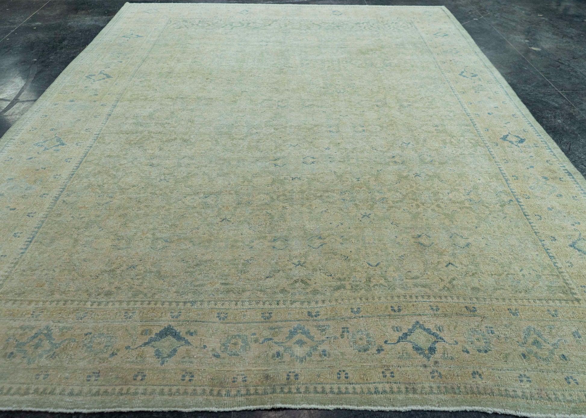 Turkish Vintage Rug 9' x 12'4" #20543