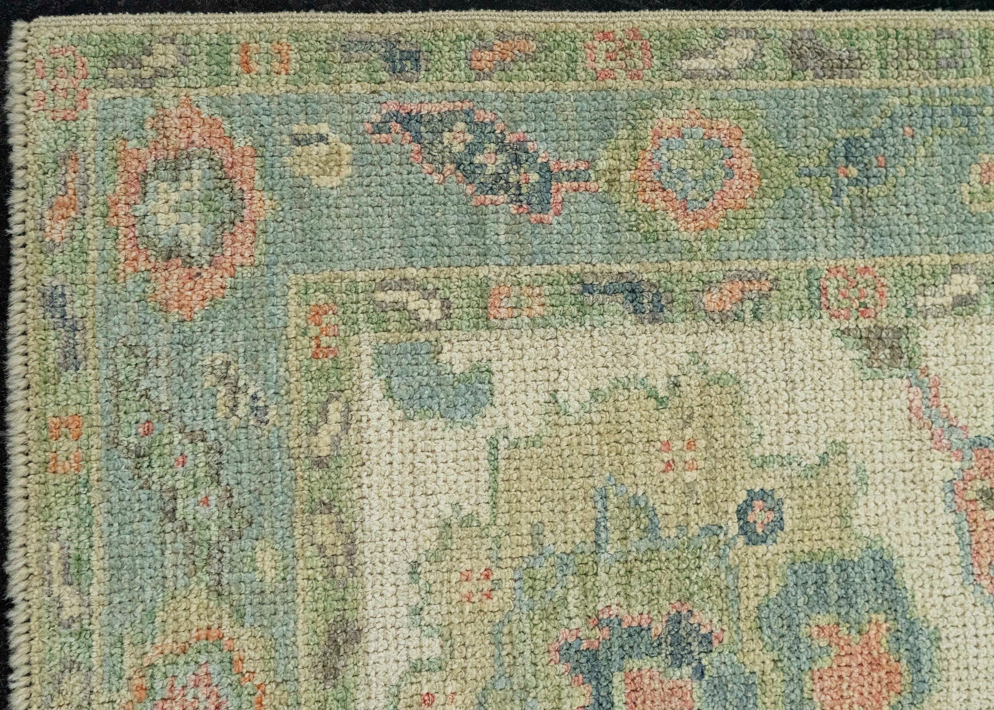 Turkish Oushak Rug 2'3" x 5'9" #20220
