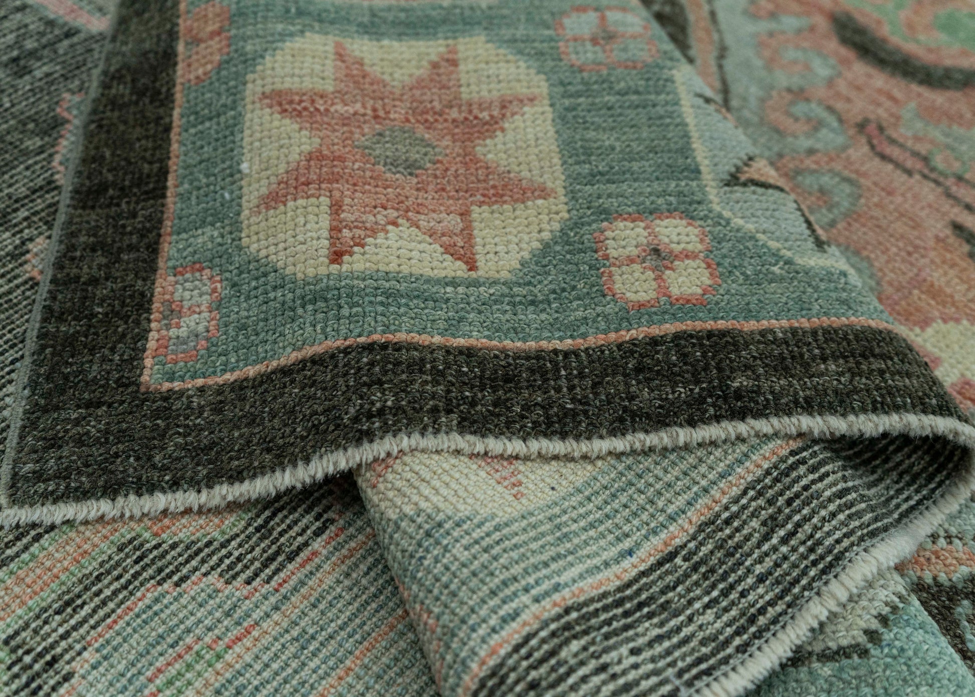 Turkish Oushak Rug 9'1" x 12'5" #20023