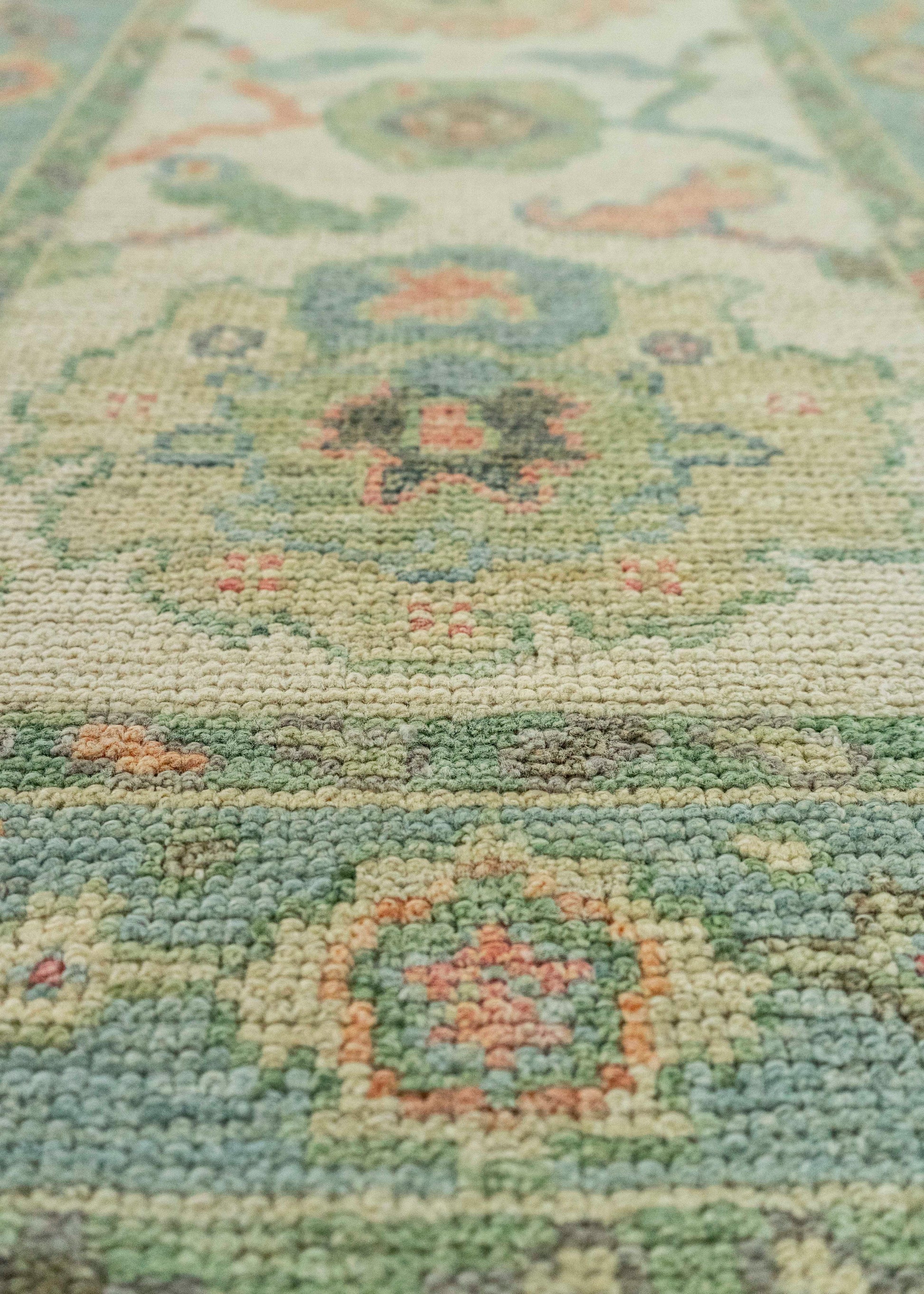 Turkish Oushak Rug 2'3" x 6'2" #20219